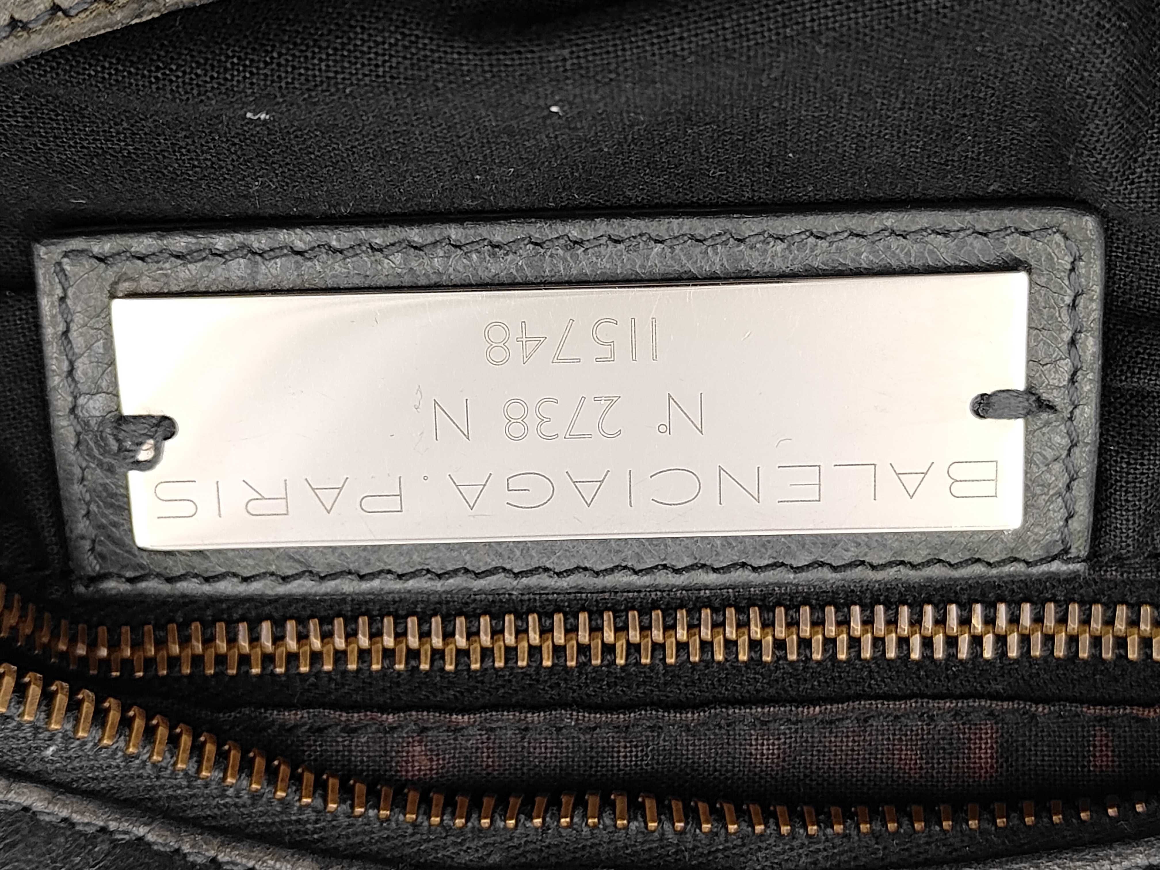 The City Handbag Leather 115748 Bag — view 12
