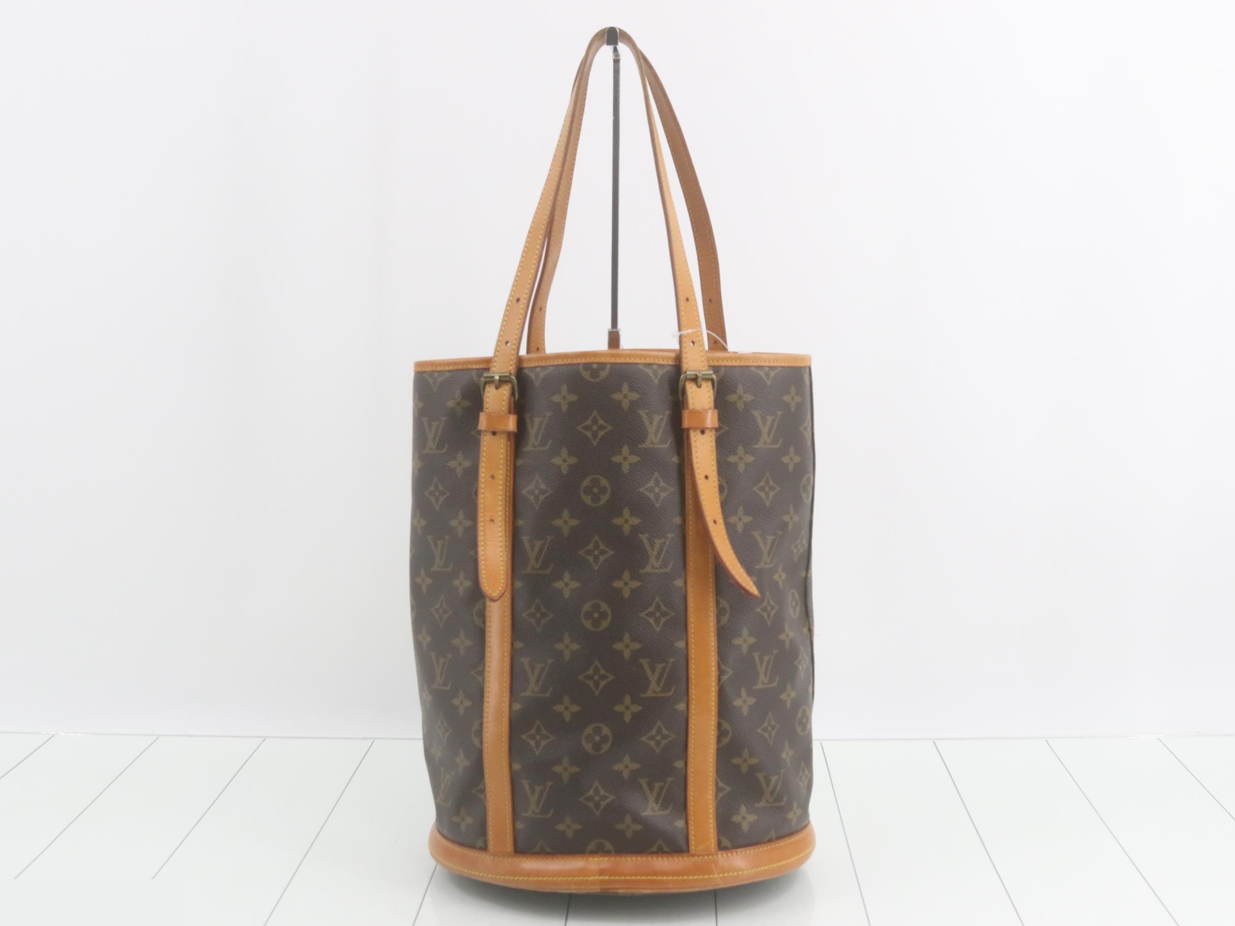 Monogram Bucket GM Tote Bag with Pouch — view 2
