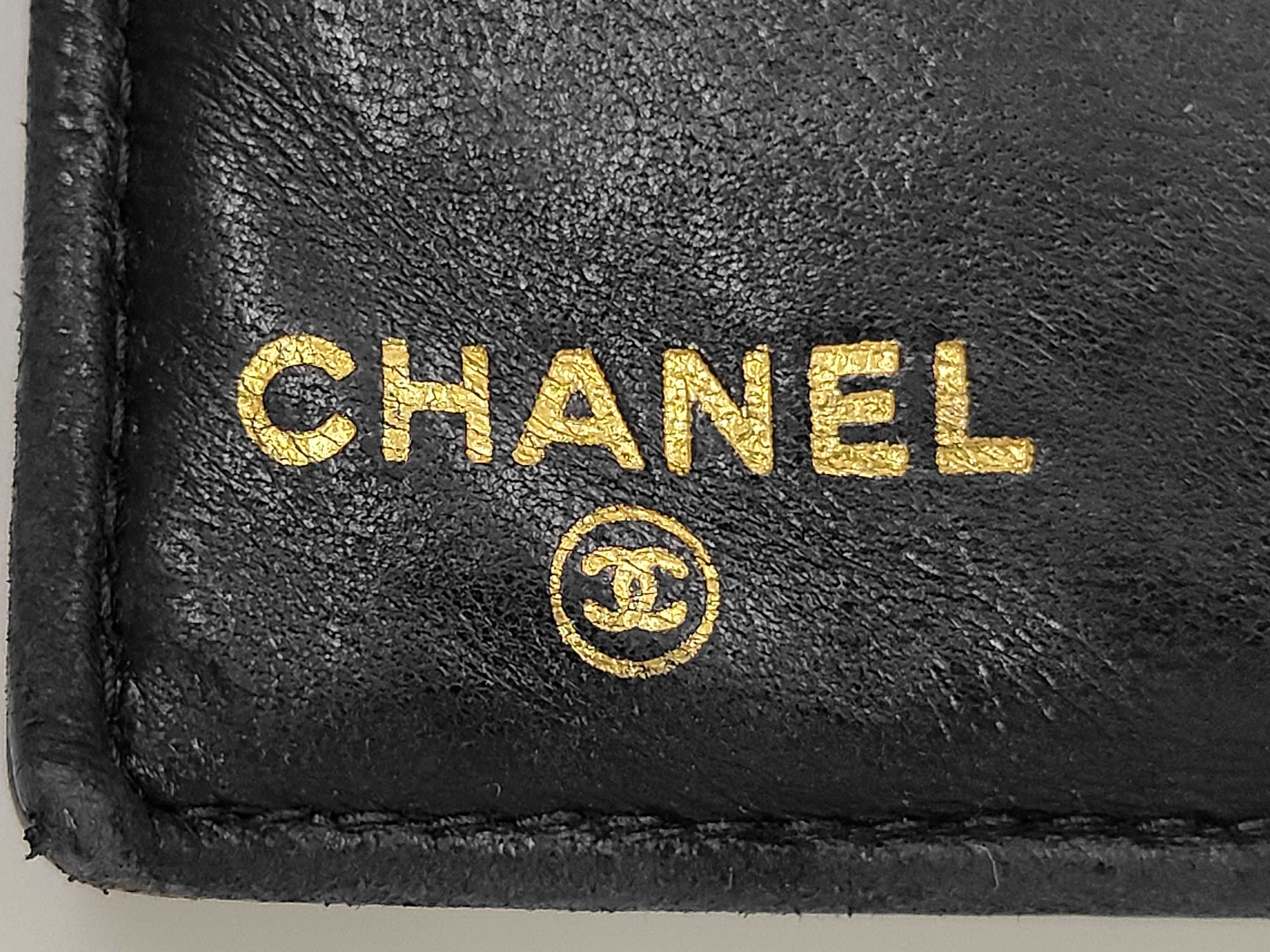 coin purse, caviar leather/black wallet — view 9