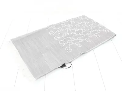 New, unused, with tags attached. GG pattern, large size stole.