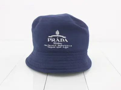 Logo Bucket Hat, Reversible, Navy/Black