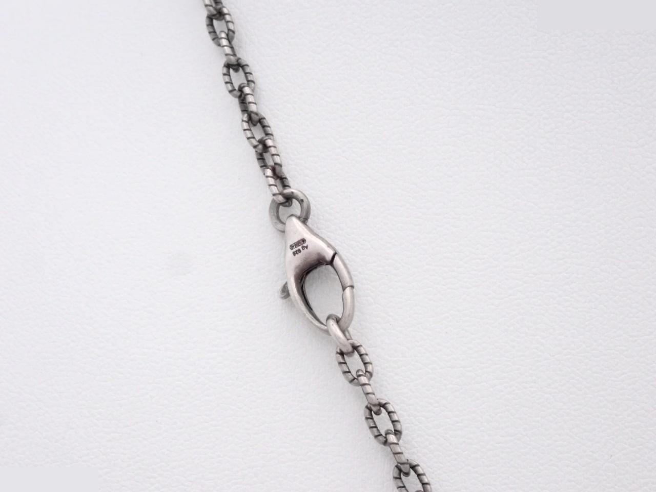 Interlocking Necklace Arabesque Silver — view 2