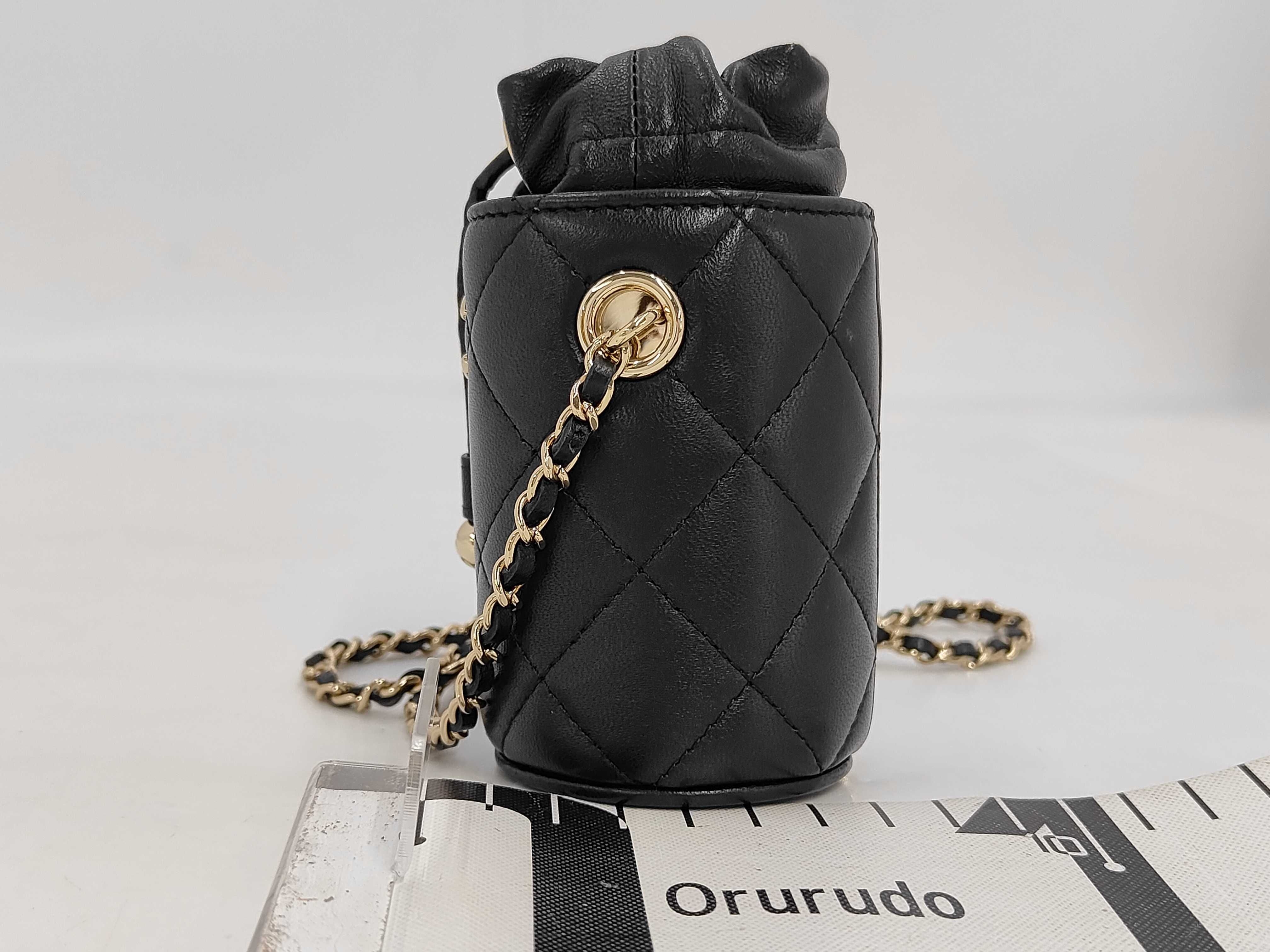 Matelasse Mini Bucket Shoulder Bag — view 2