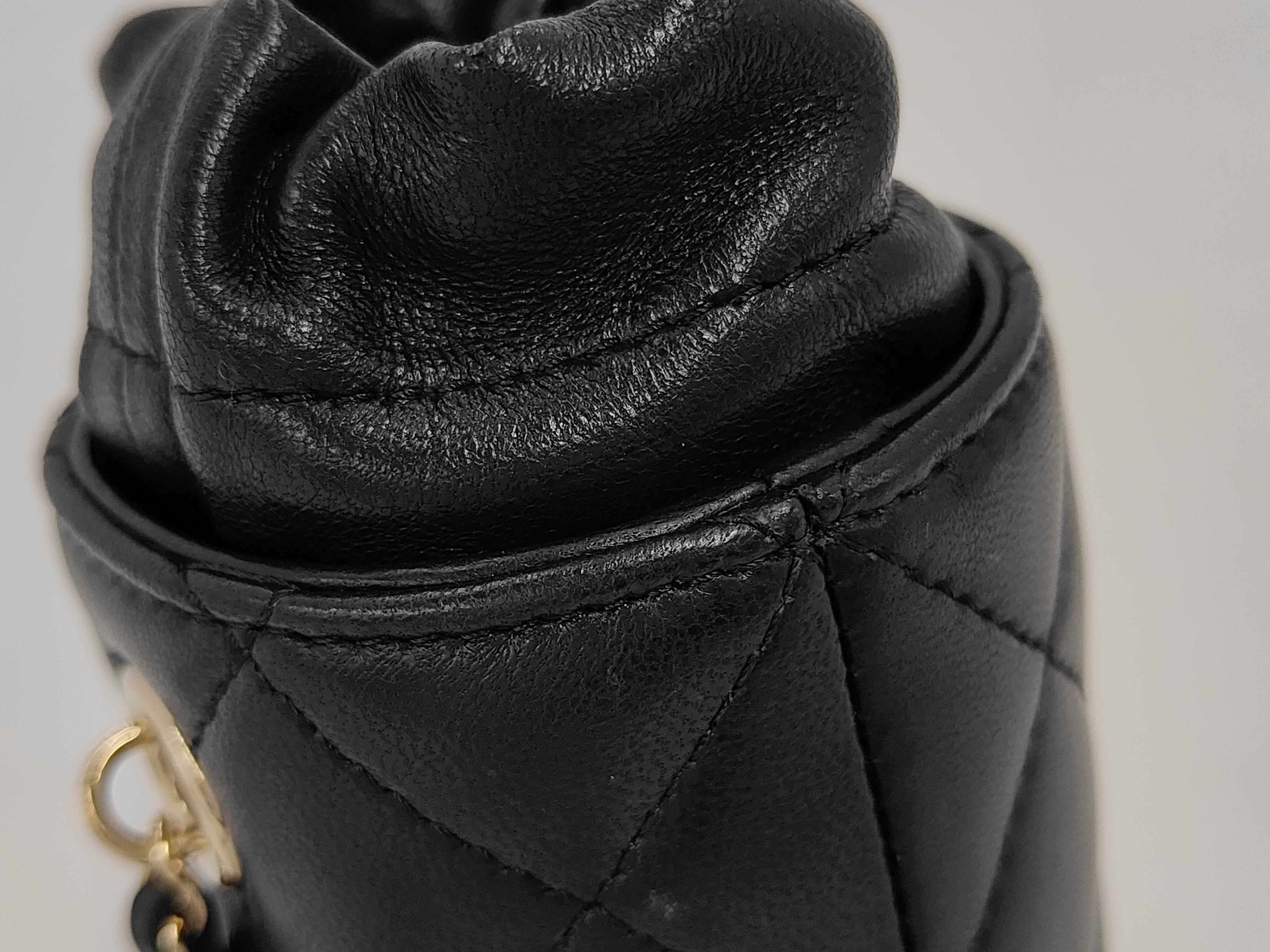 Matelasse Mini Bucket Shoulder Bag — view 10