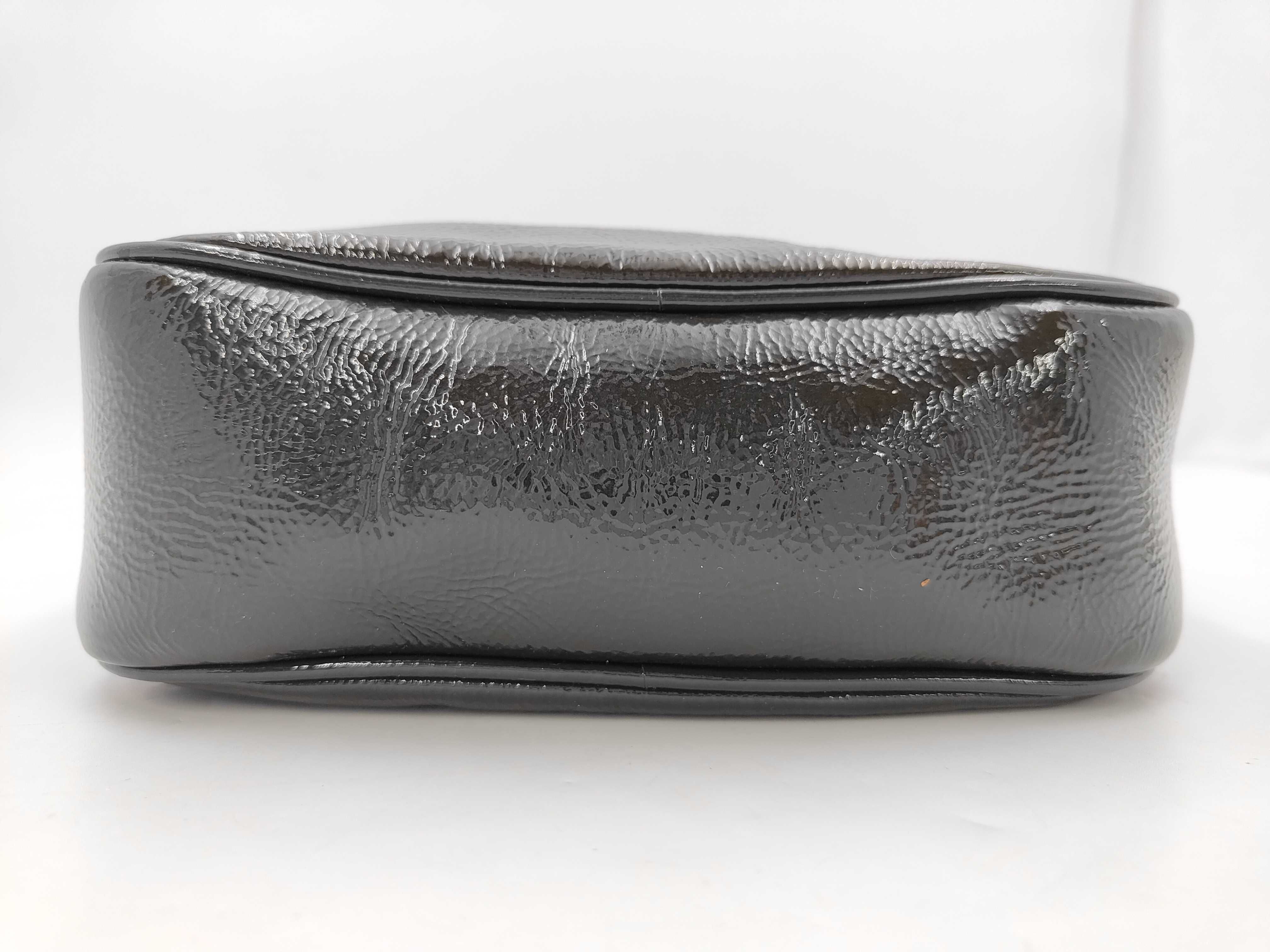 Soho Tassel Disco Bag Black Patent Shoulder Bag — view 7