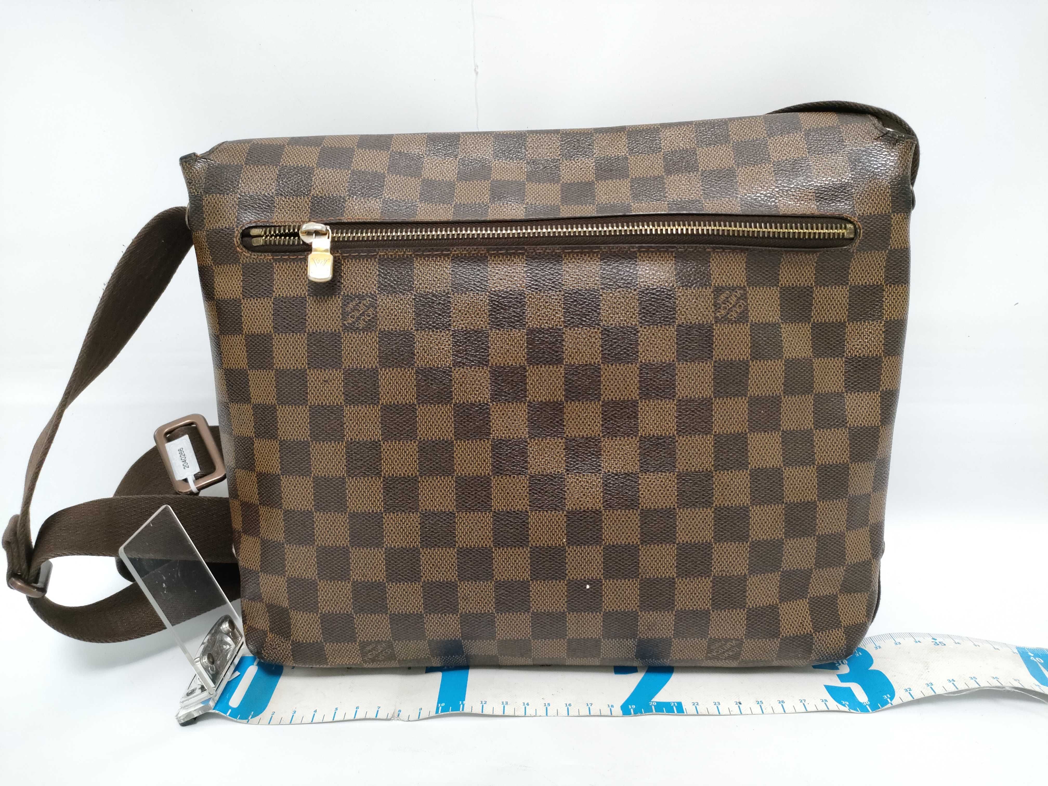 Monogram Louis Vuitton Message Shoulder Bag — view 2