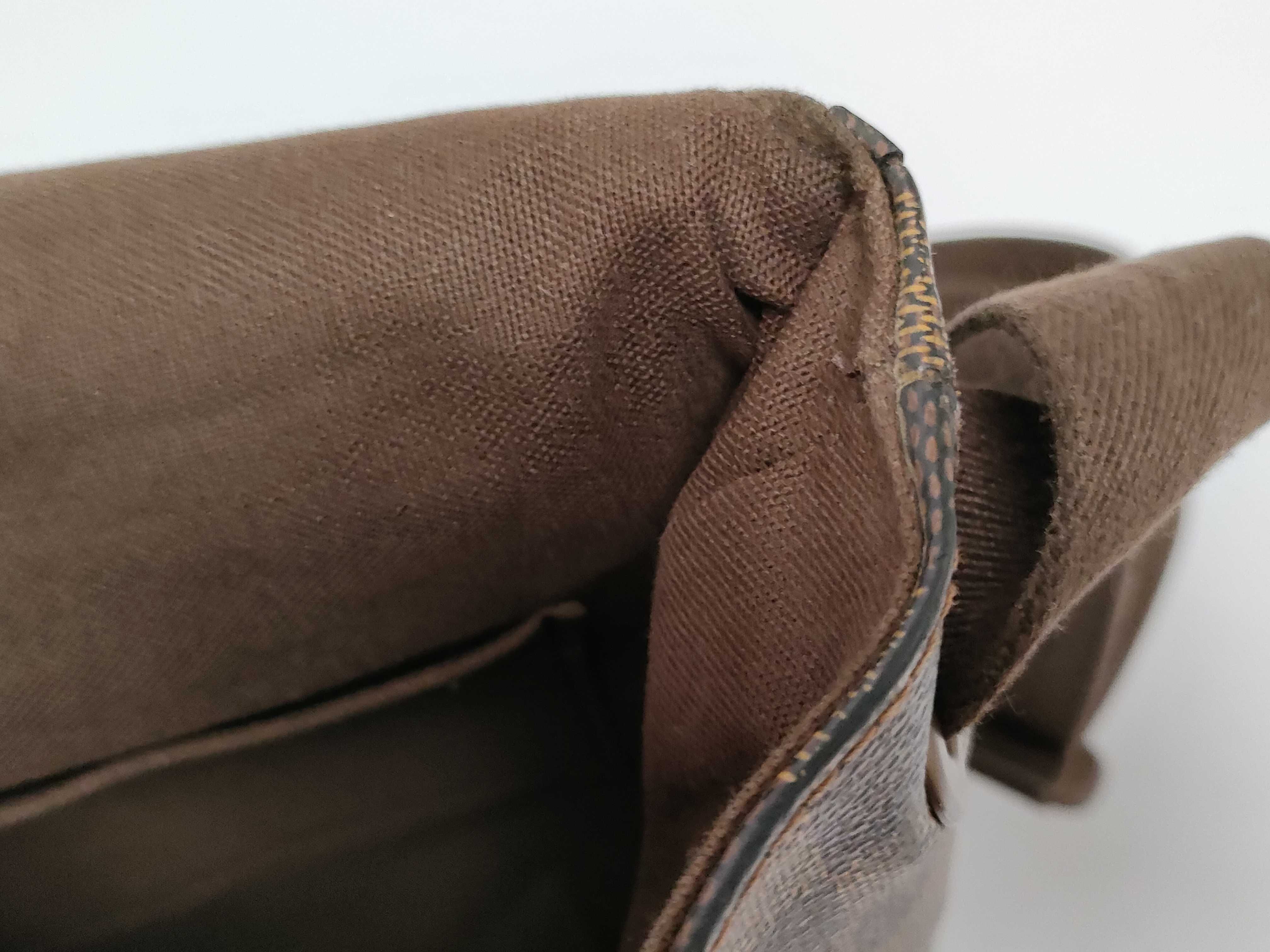 Monogram Louis Vuitton Message Shoulder Bag — view 12