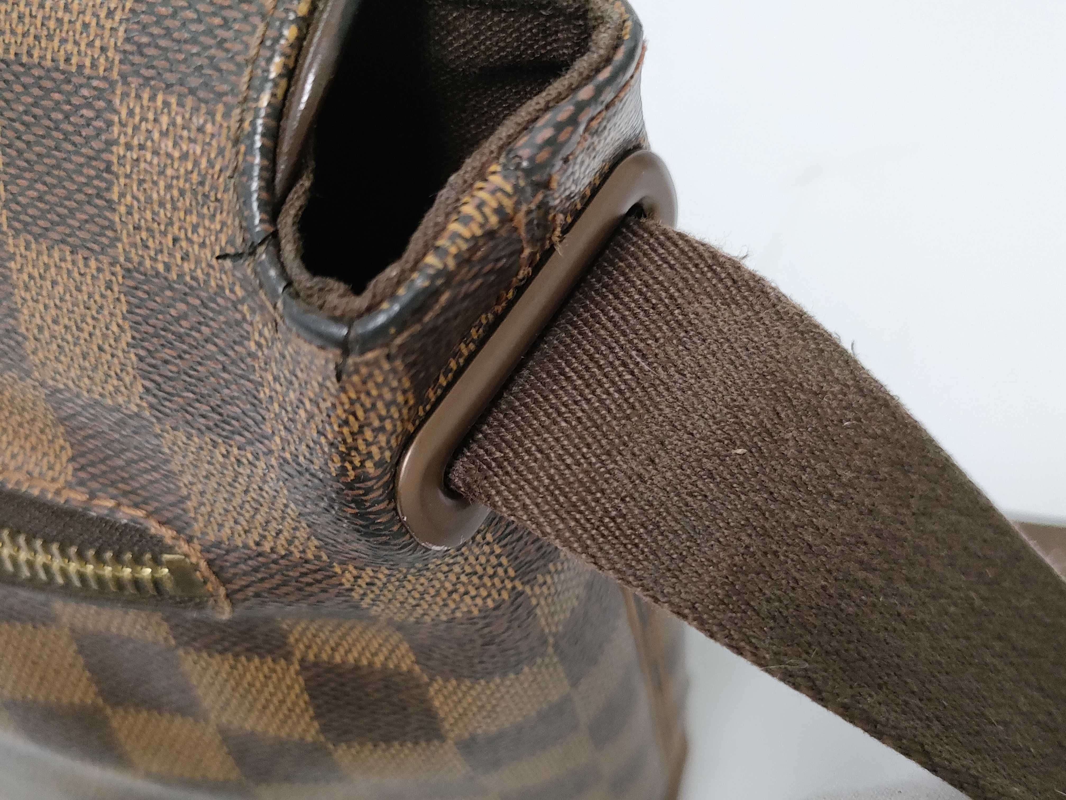 Monogram Louis Vuitton Message Shoulder Bag — view 6