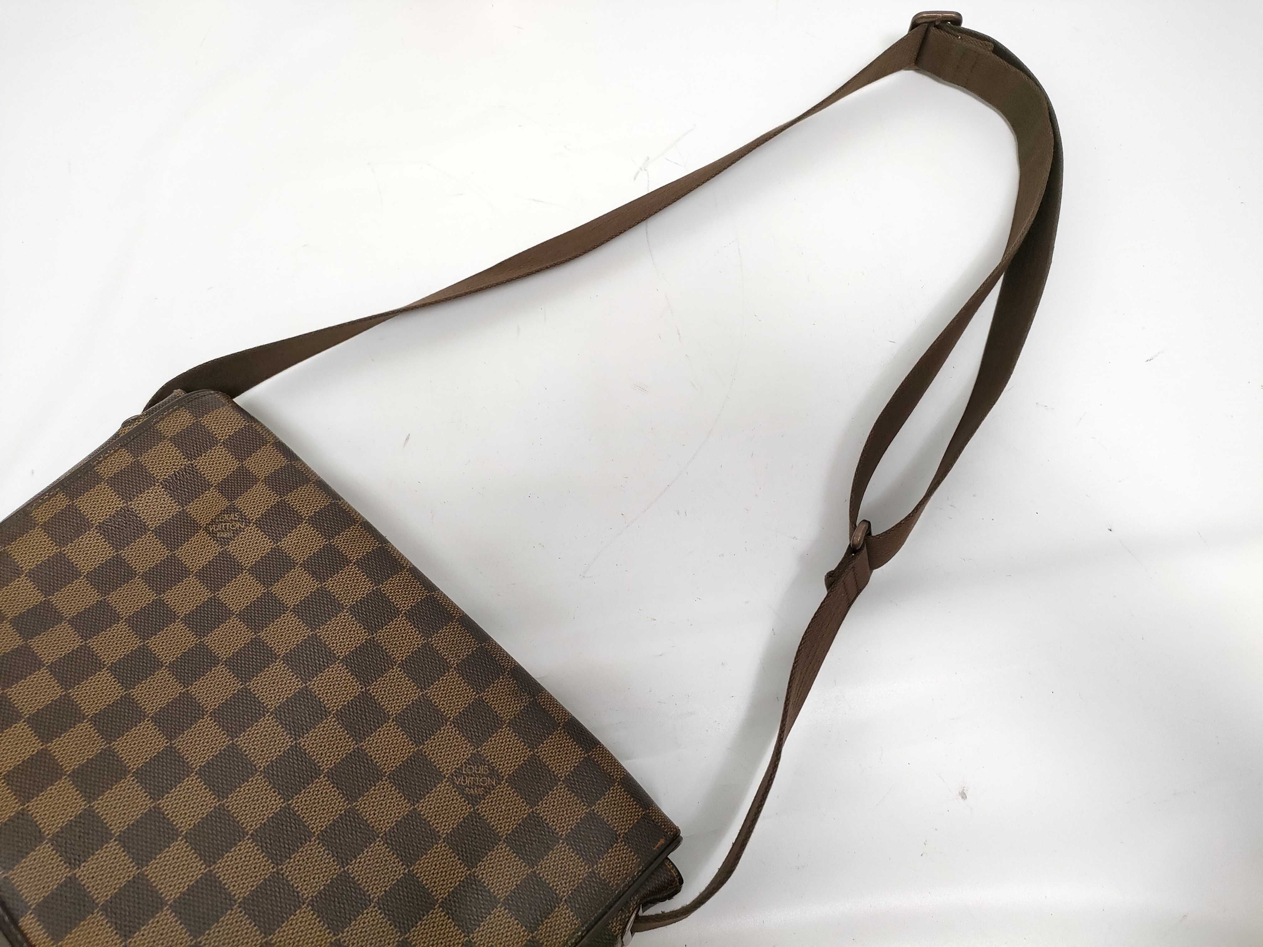 Monogram Louis Vuitton Message Shoulder Bag — view 7