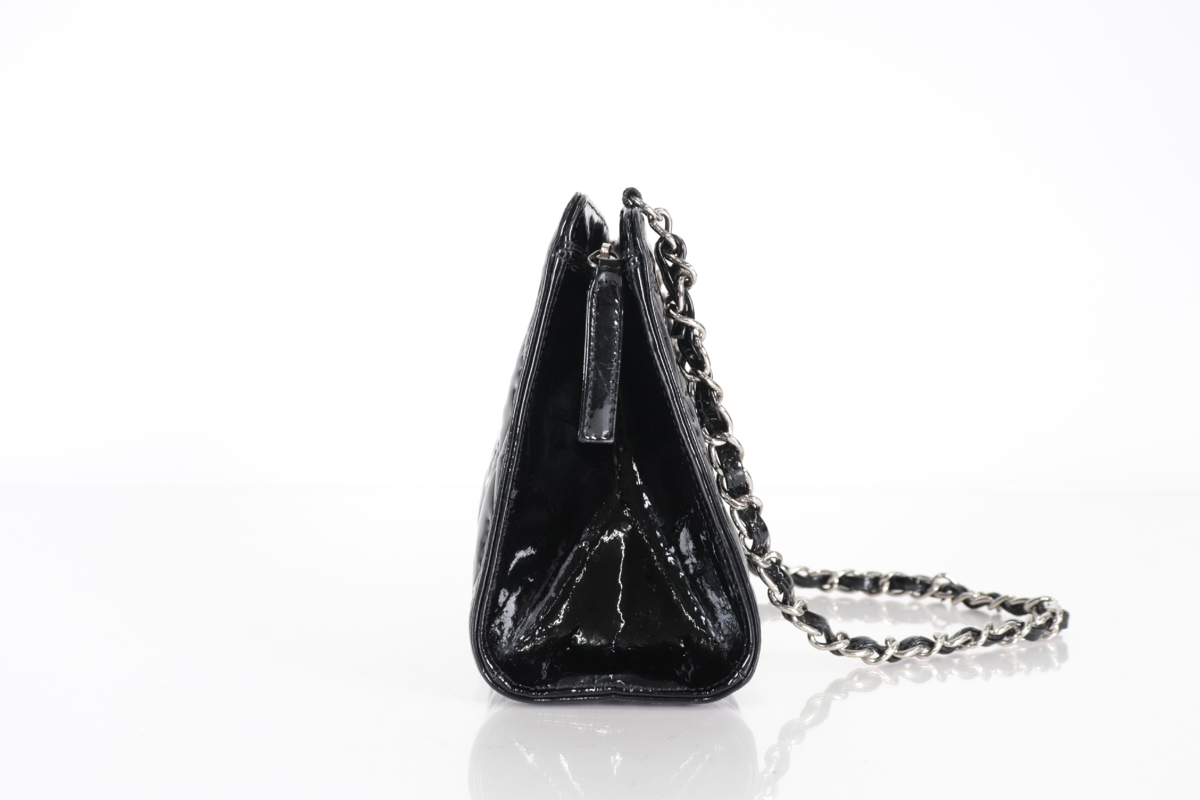 Icon Enamel Chain Shoulder Bag (No. 11) — view 4