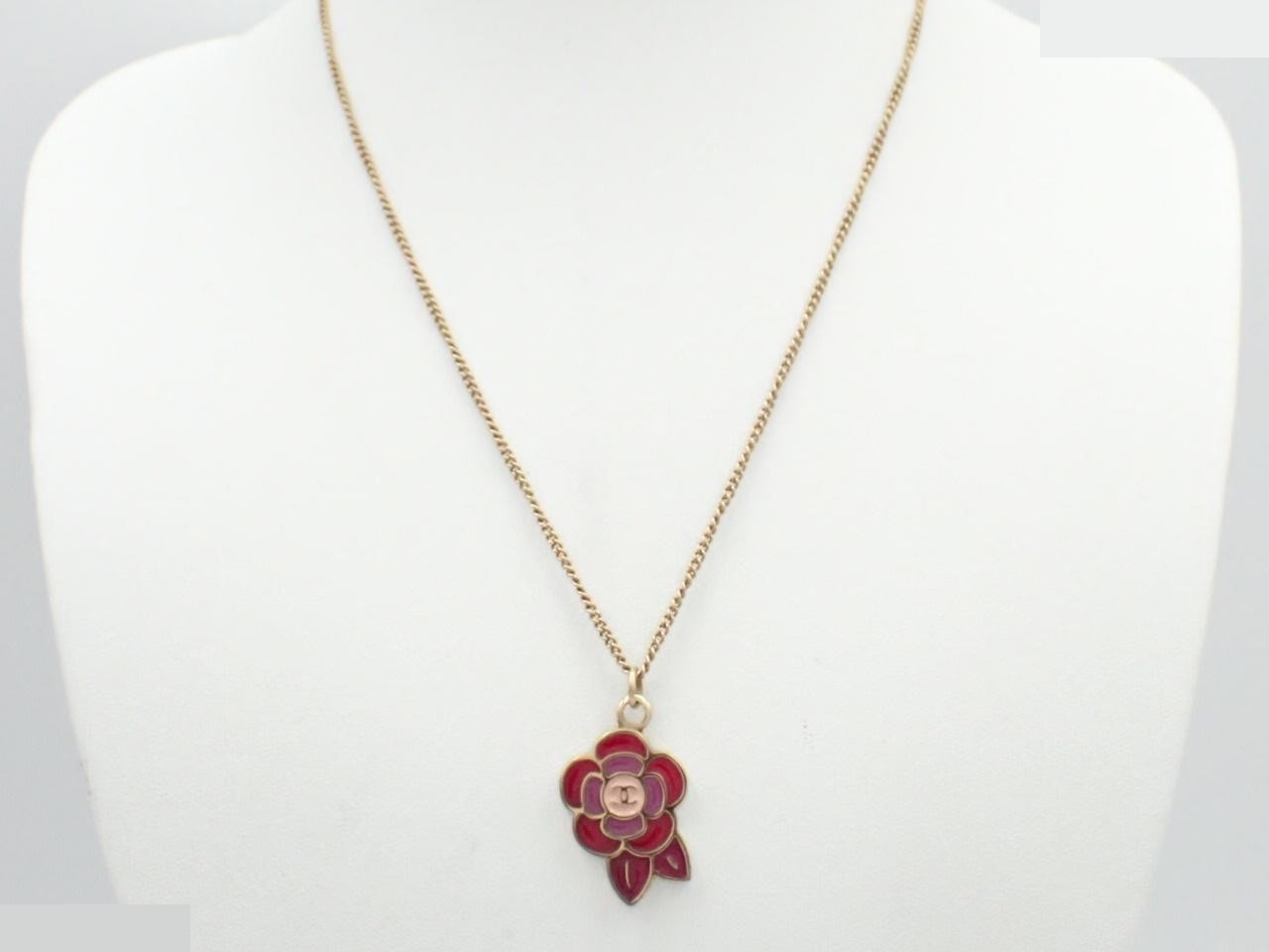 Camellia Necklace 05P, Chain approx. 42cm — view 3