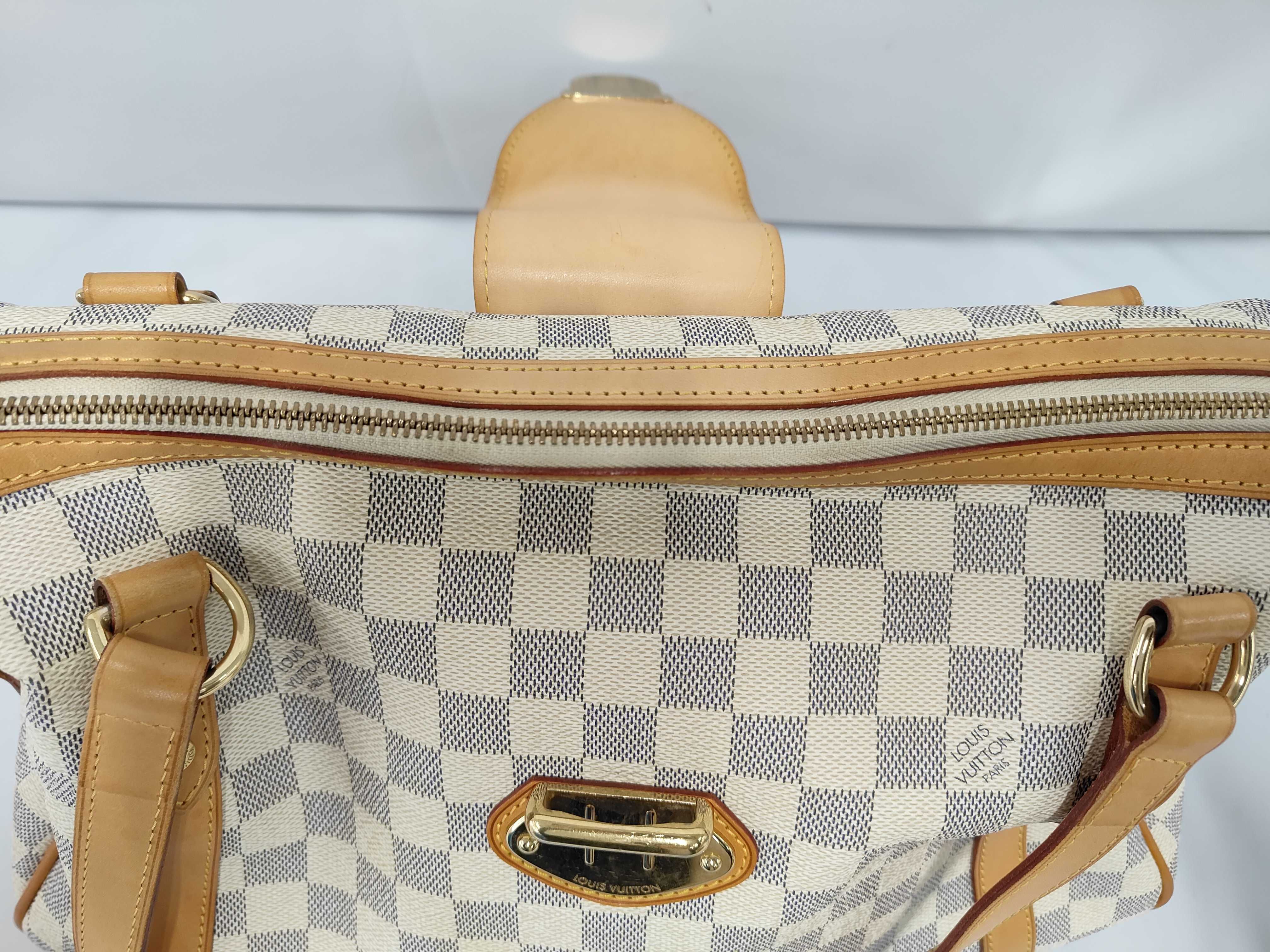 Damier Azur Streza PM Shoulder Bag — view 9