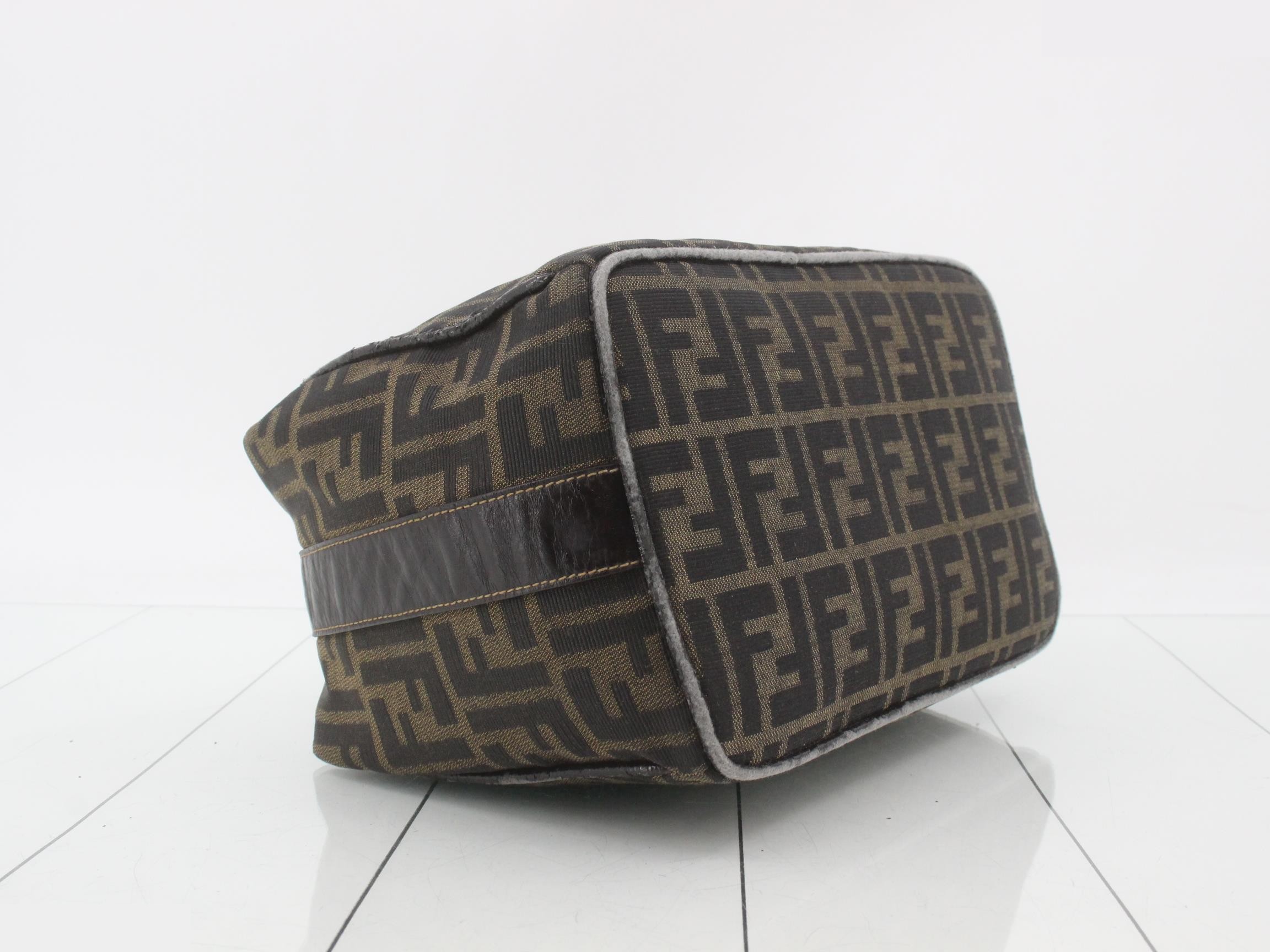 Vanity case, nylon, dark brown — view 5