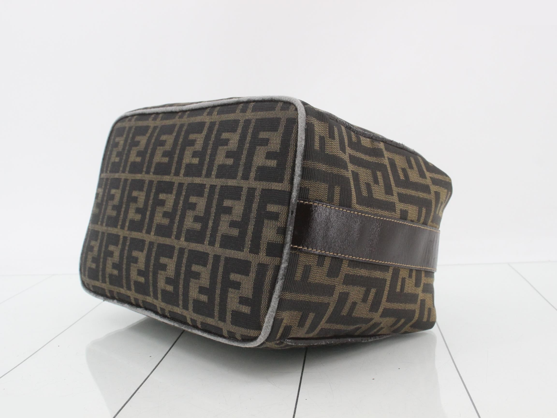 Vanity case, nylon, dark brown — view 6