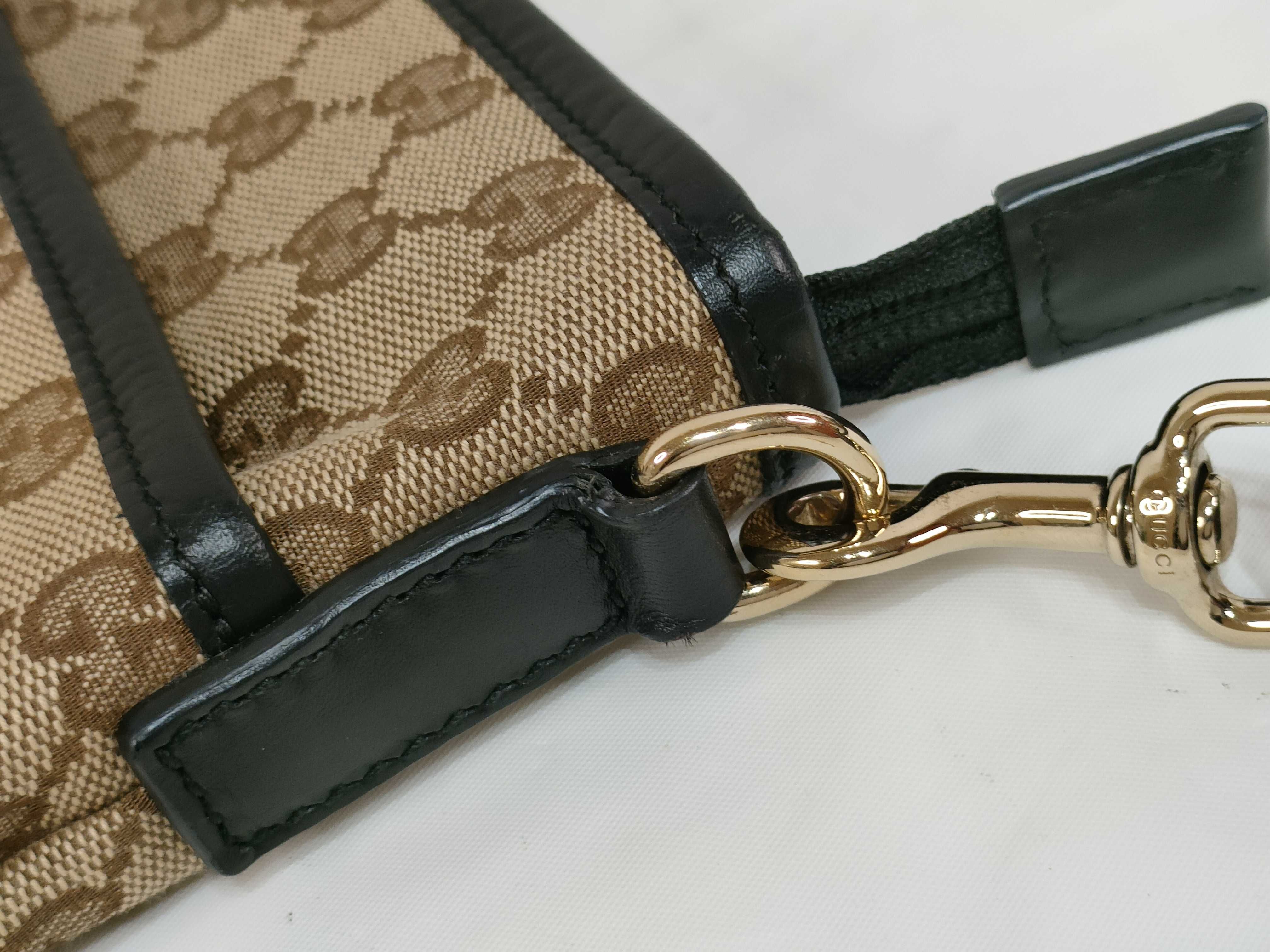 GG Canvas Shoulder Bag, Sherry, Brown, 388962 — view 4