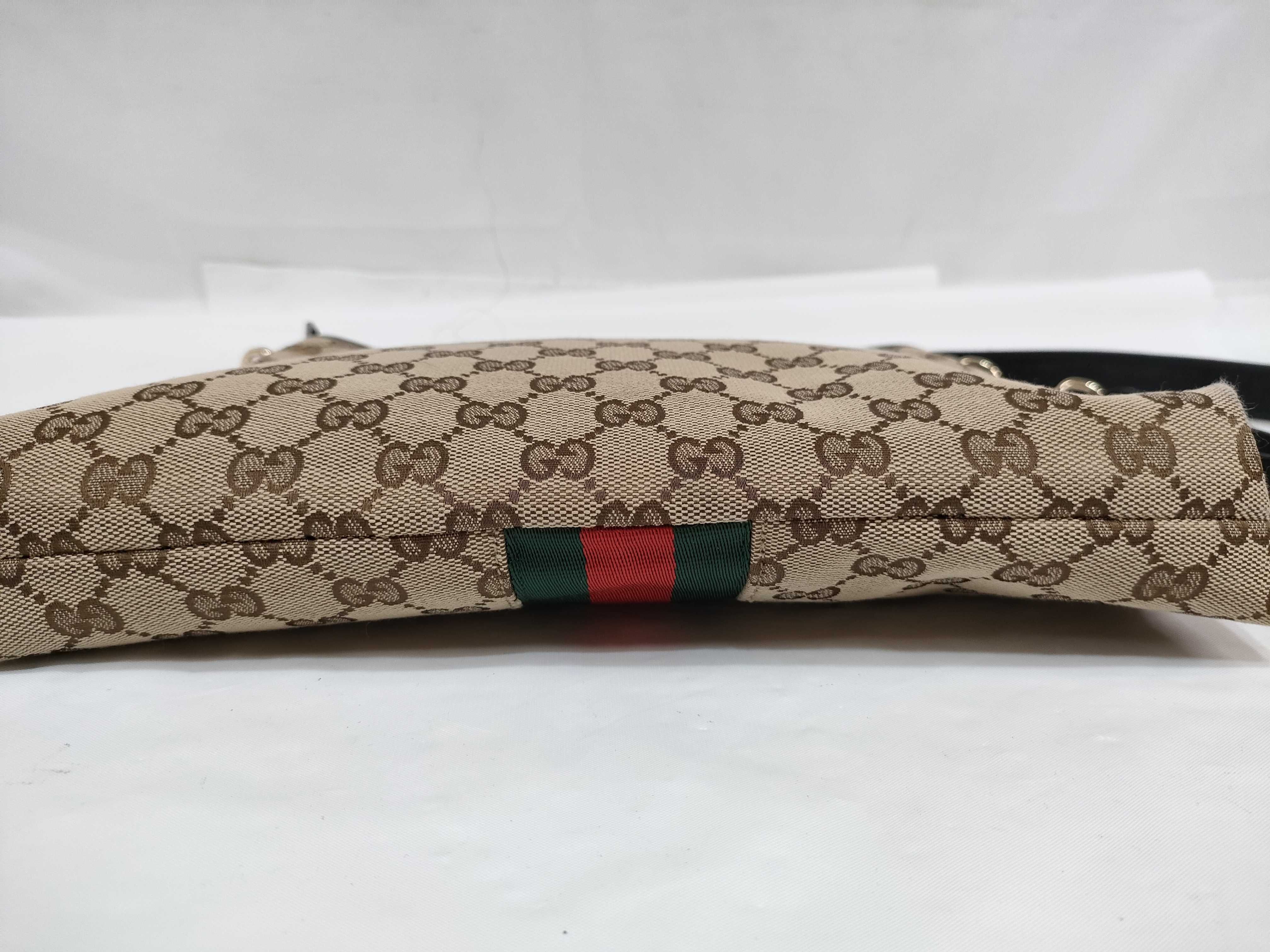 GG Canvas Shoulder Bag, Sherry, Brown, 388962 — view 7