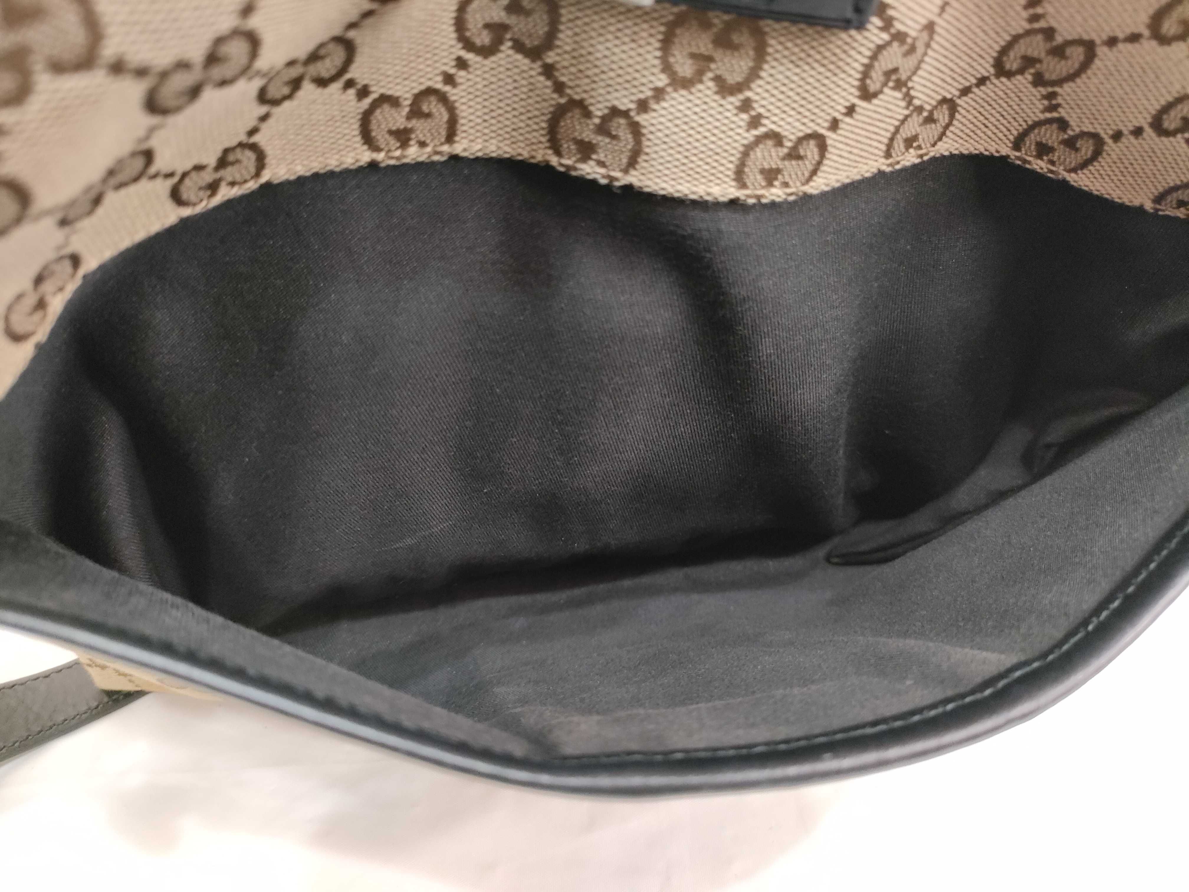 GG Canvas Shoulder Bag, Sherry, Brown, 388962 — view 10