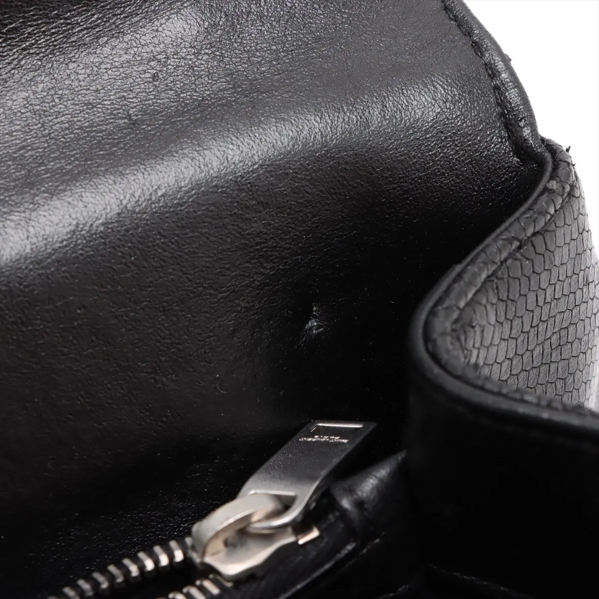College Leather 2WAY Handbag Black 600279 — view 14