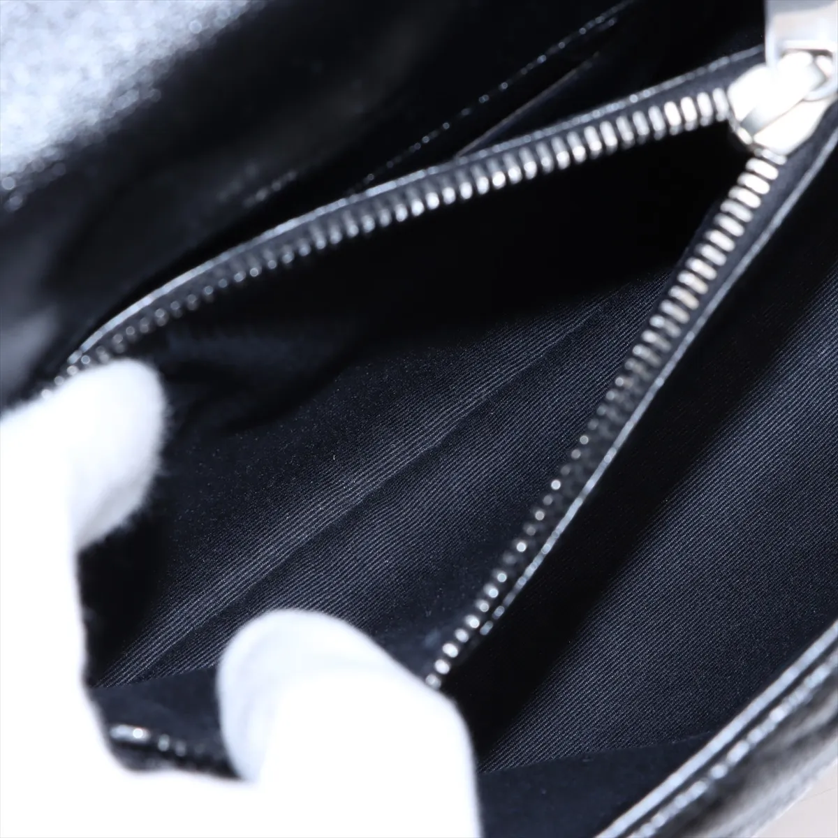 College Leather 2WAY Handbag Black 600279 — view 9