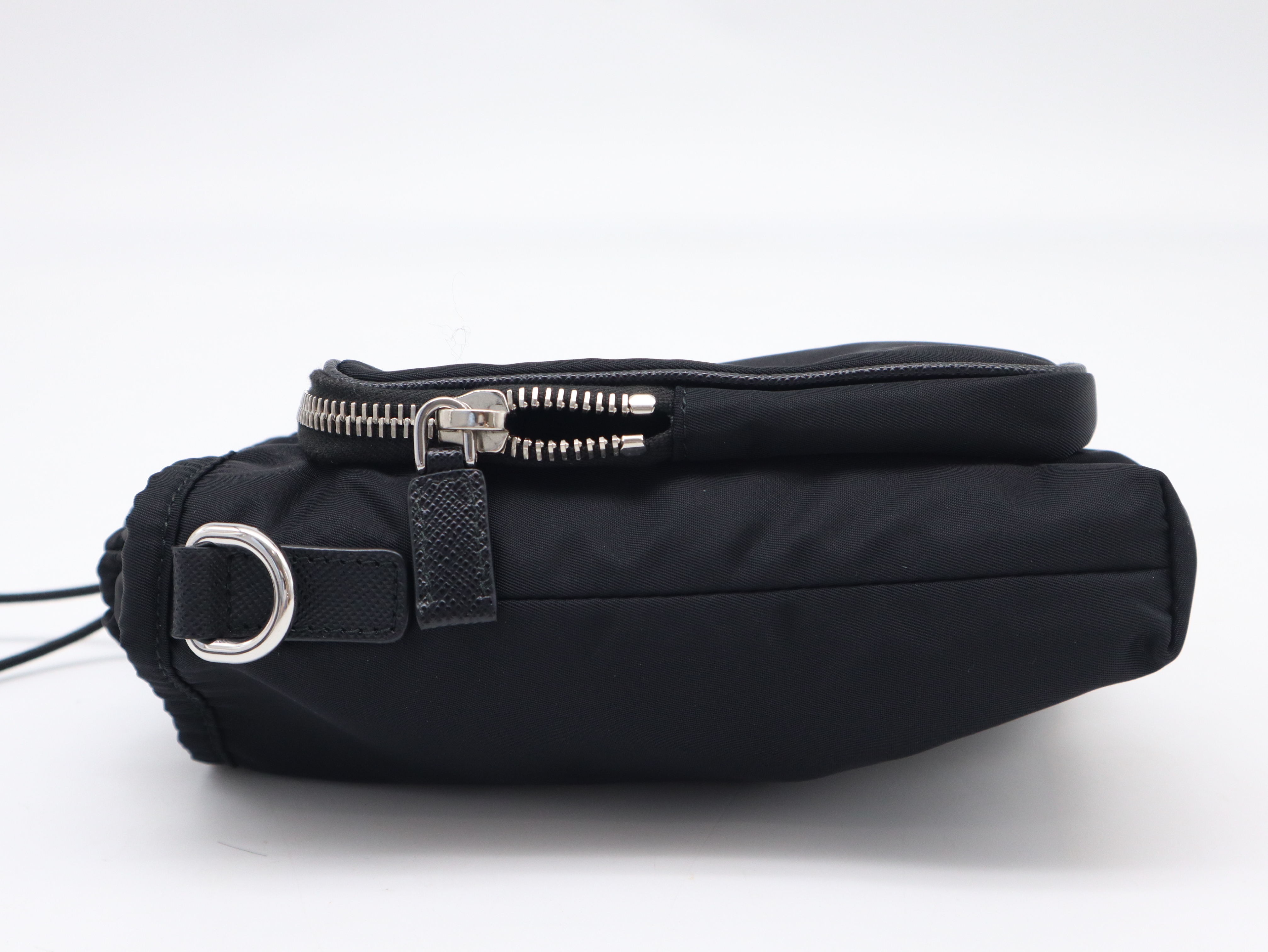 2ZH155 Nylon Smartphone Case Shoulder Bag Black Shoulder Bag — view 3