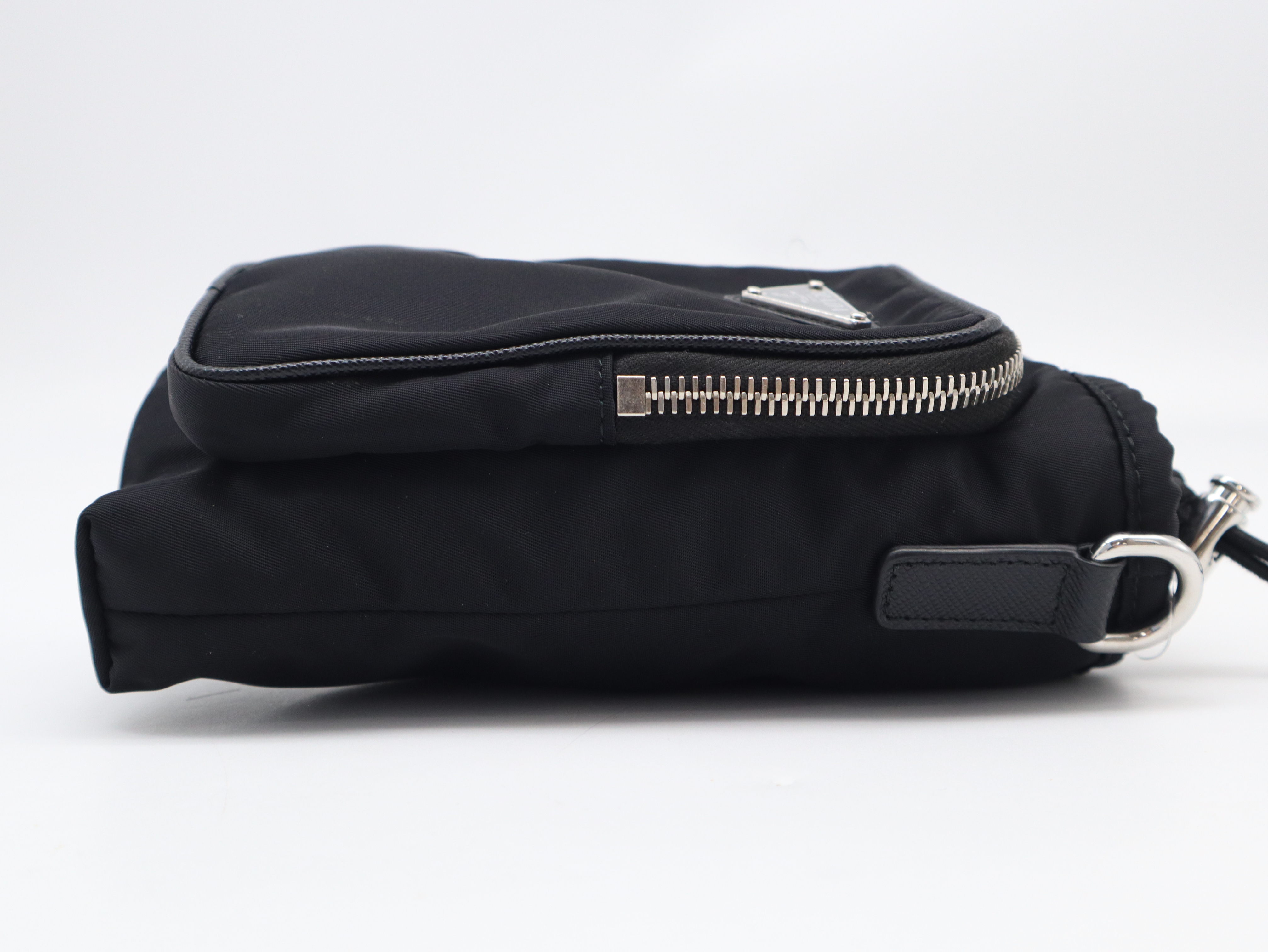 2ZH155 Nylon Smartphone Case Shoulder Bag Black Shoulder Bag — view 4