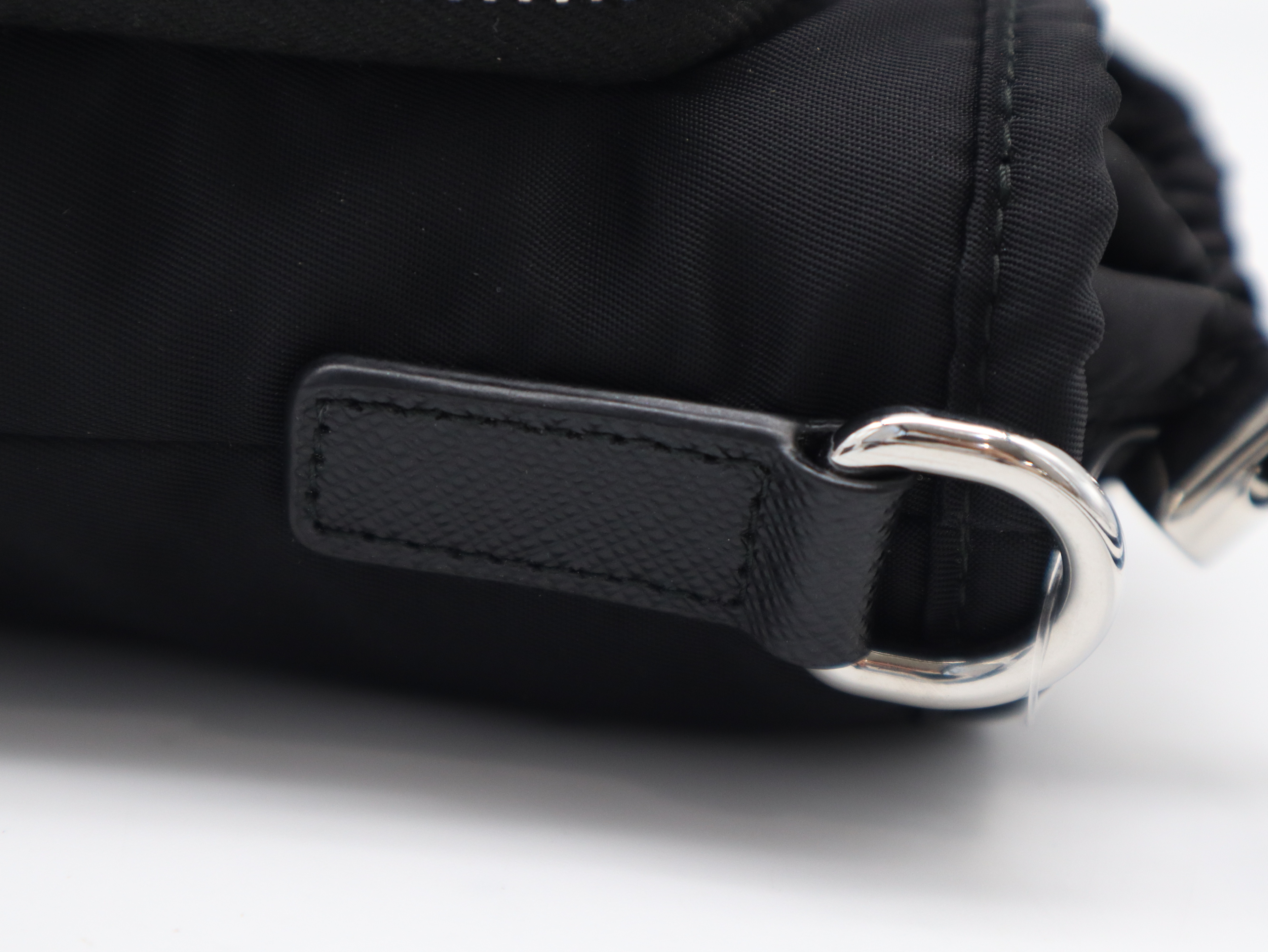 2ZH155 Nylon Smartphone Case Shoulder Bag Black Shoulder Bag — view 8