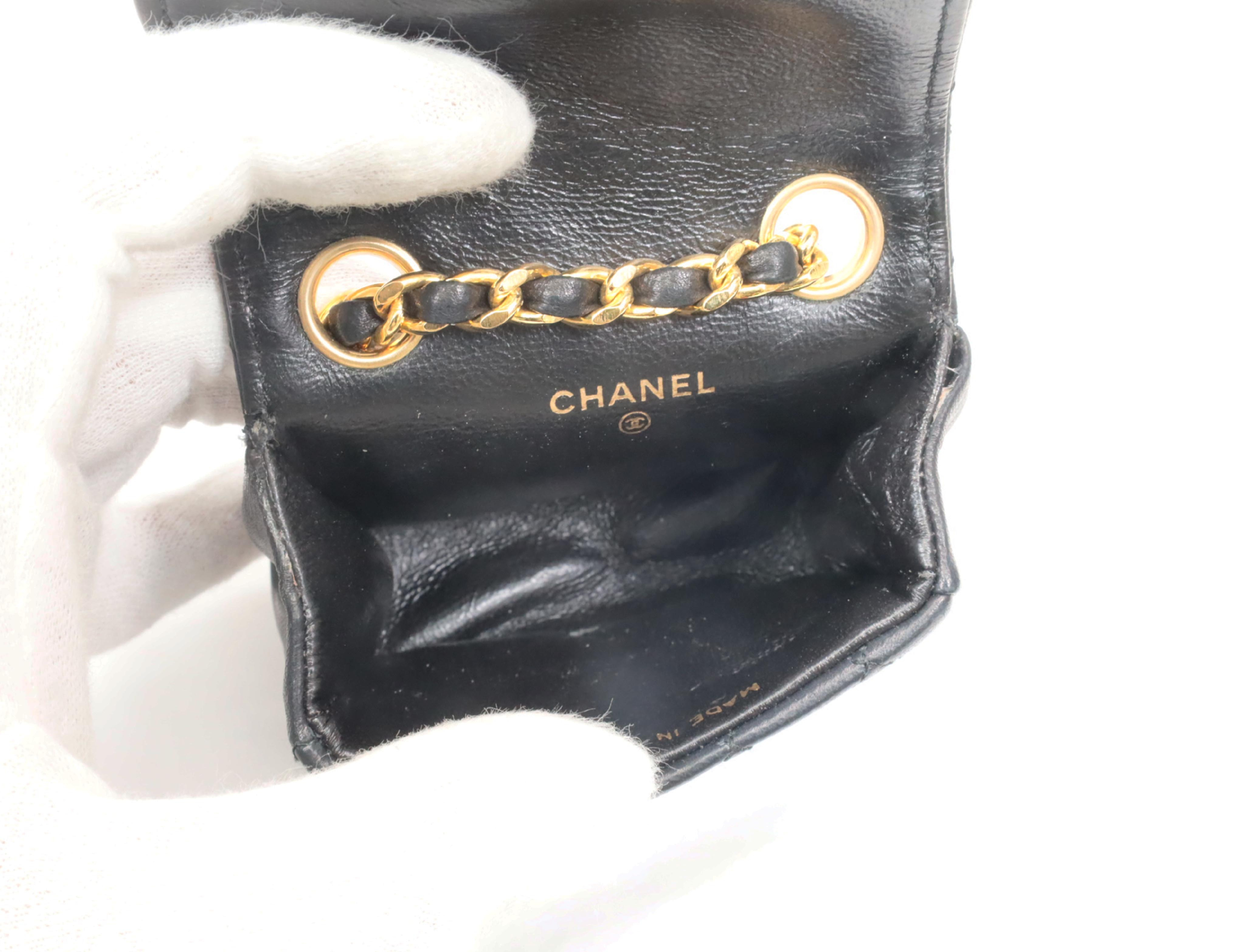 Mini Matelassé Chain Belt Shoulder Bag — view 14