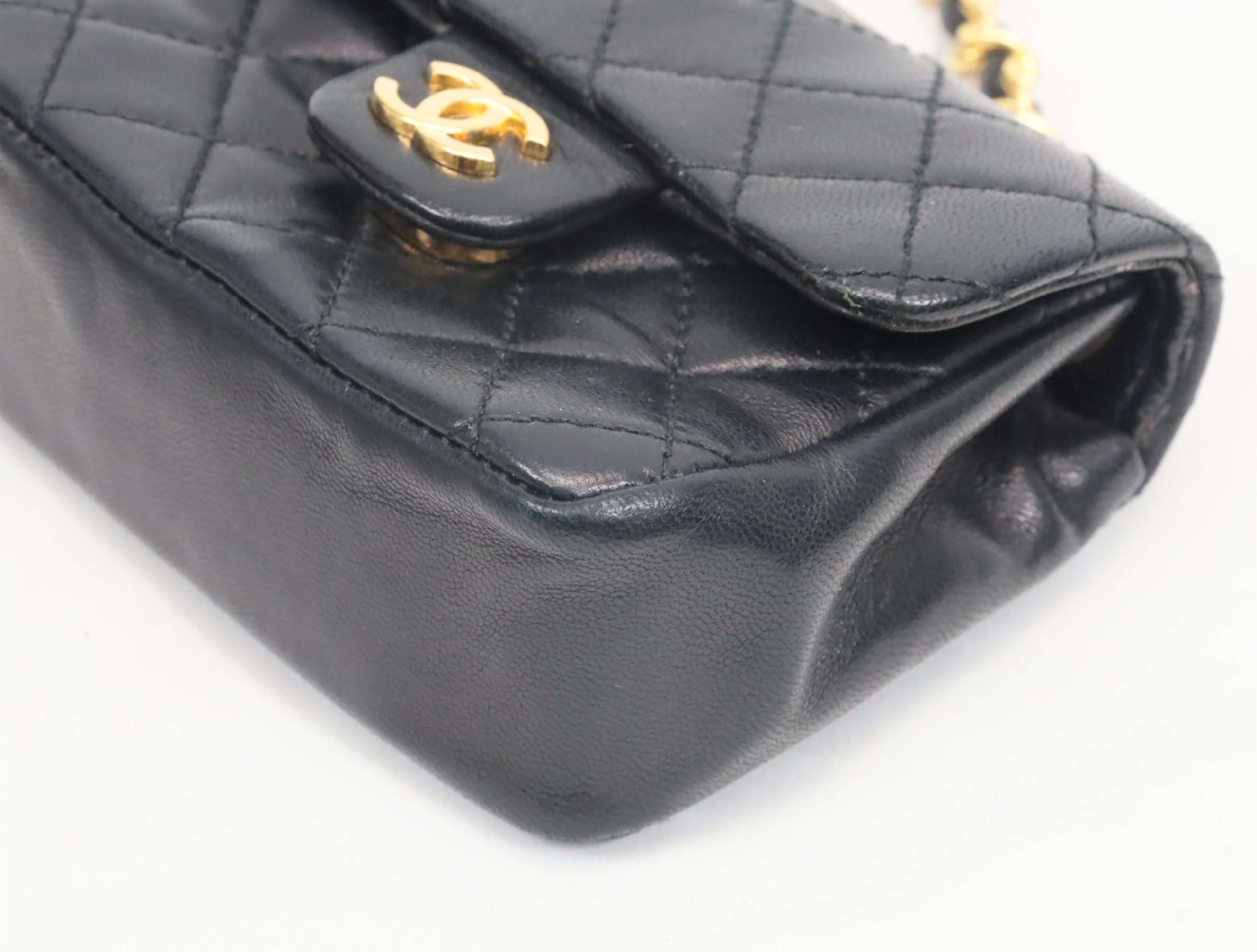 Mini Matelassé Chain Belt Shoulder Bag — view 5