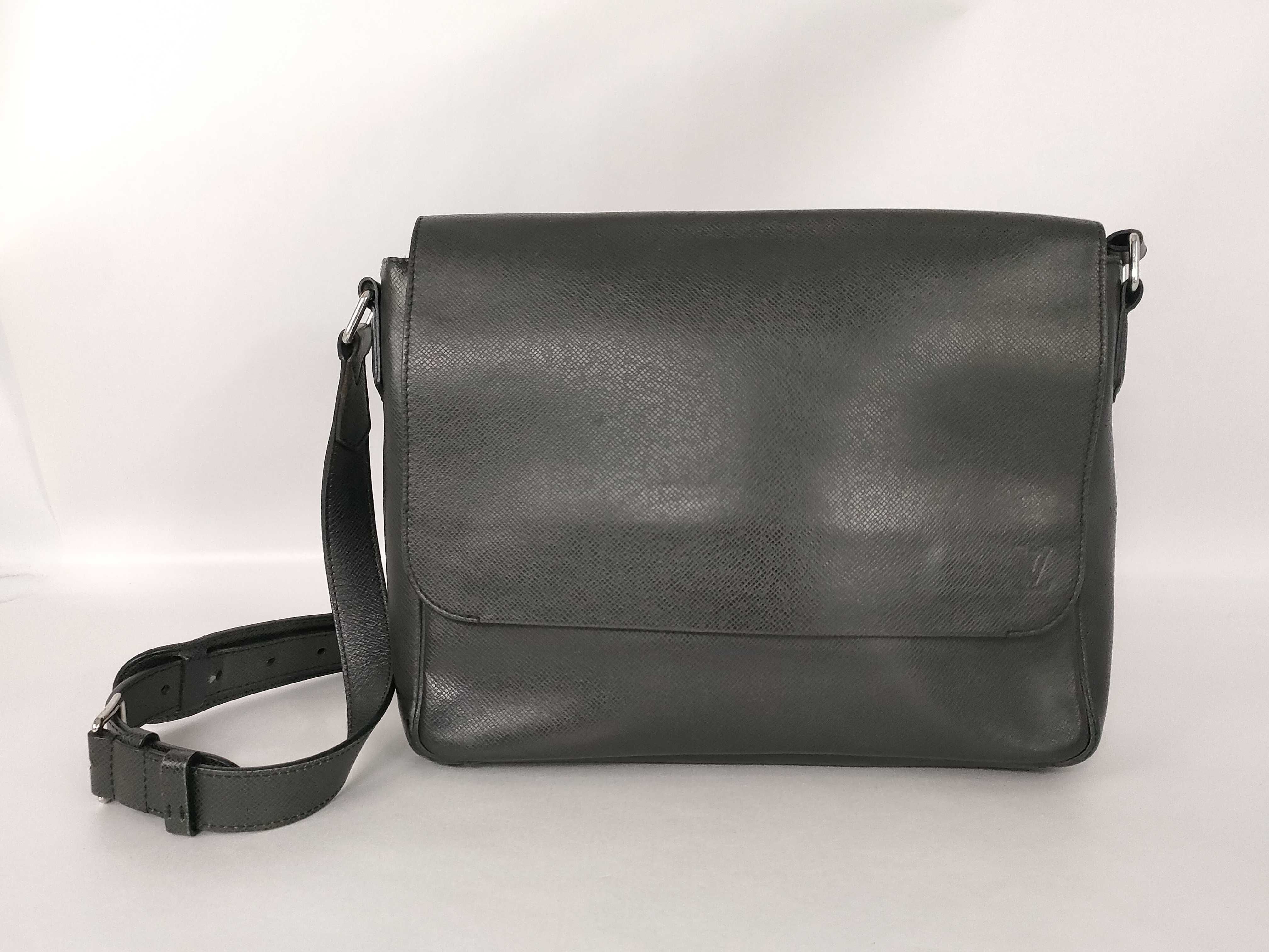 Taiga Leather Shoulder Bag
