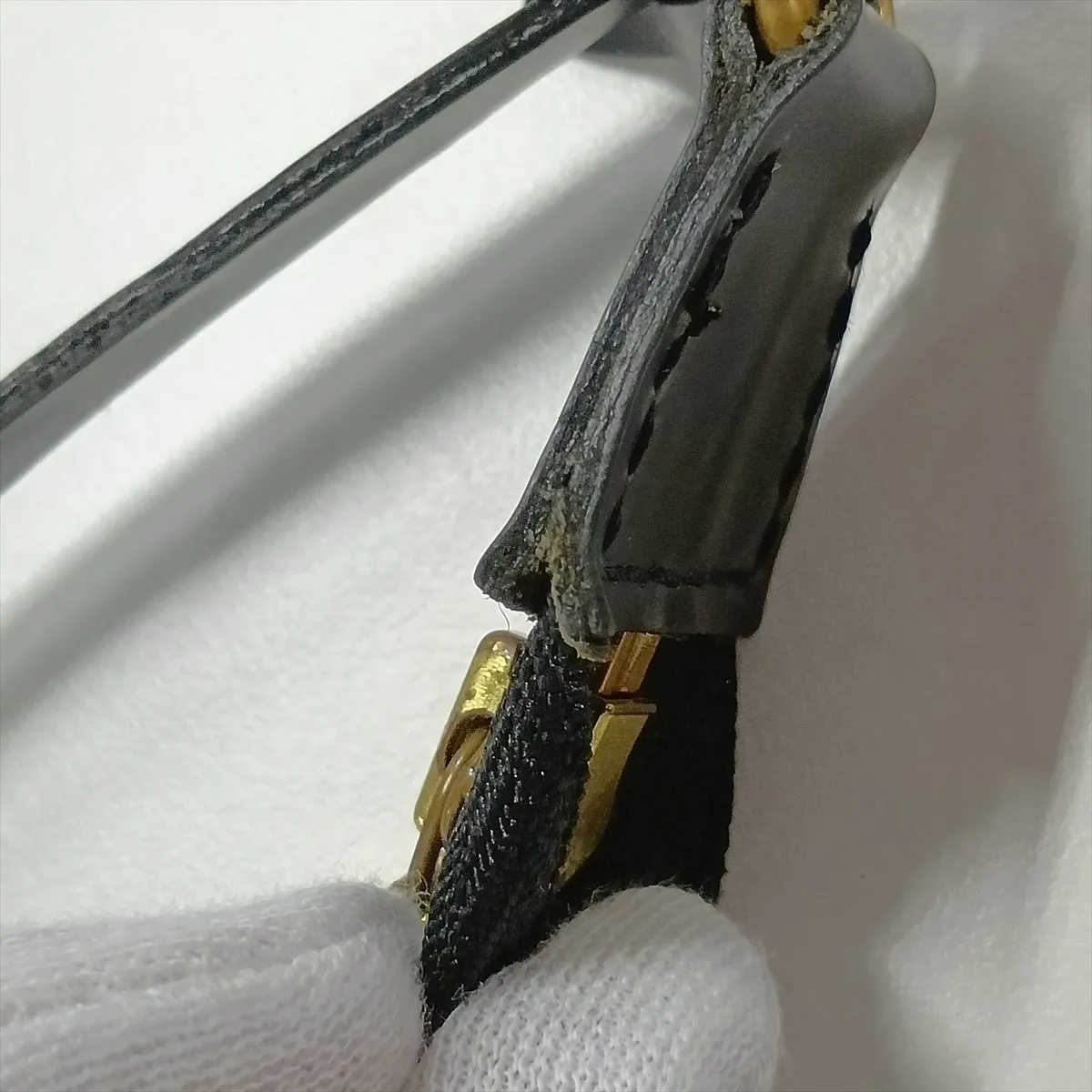 Epi Pochette Accessoires M52942 AR0060 Black Strap Repair (Aftermarket Repair) — view 9