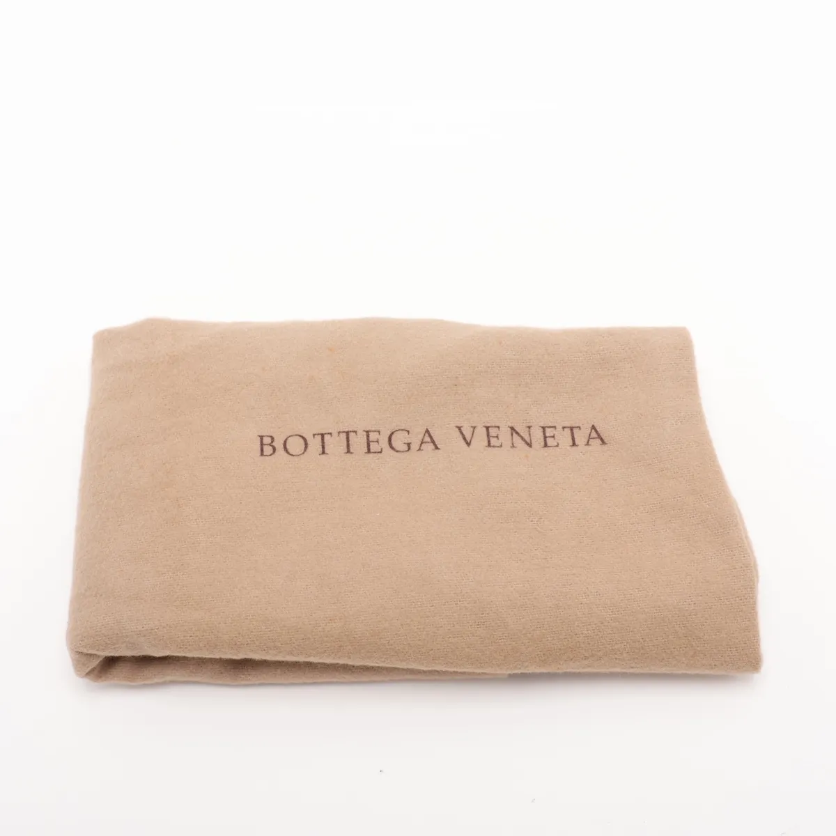 Intrecciato Satin Clutch Bag, Blue — view 7