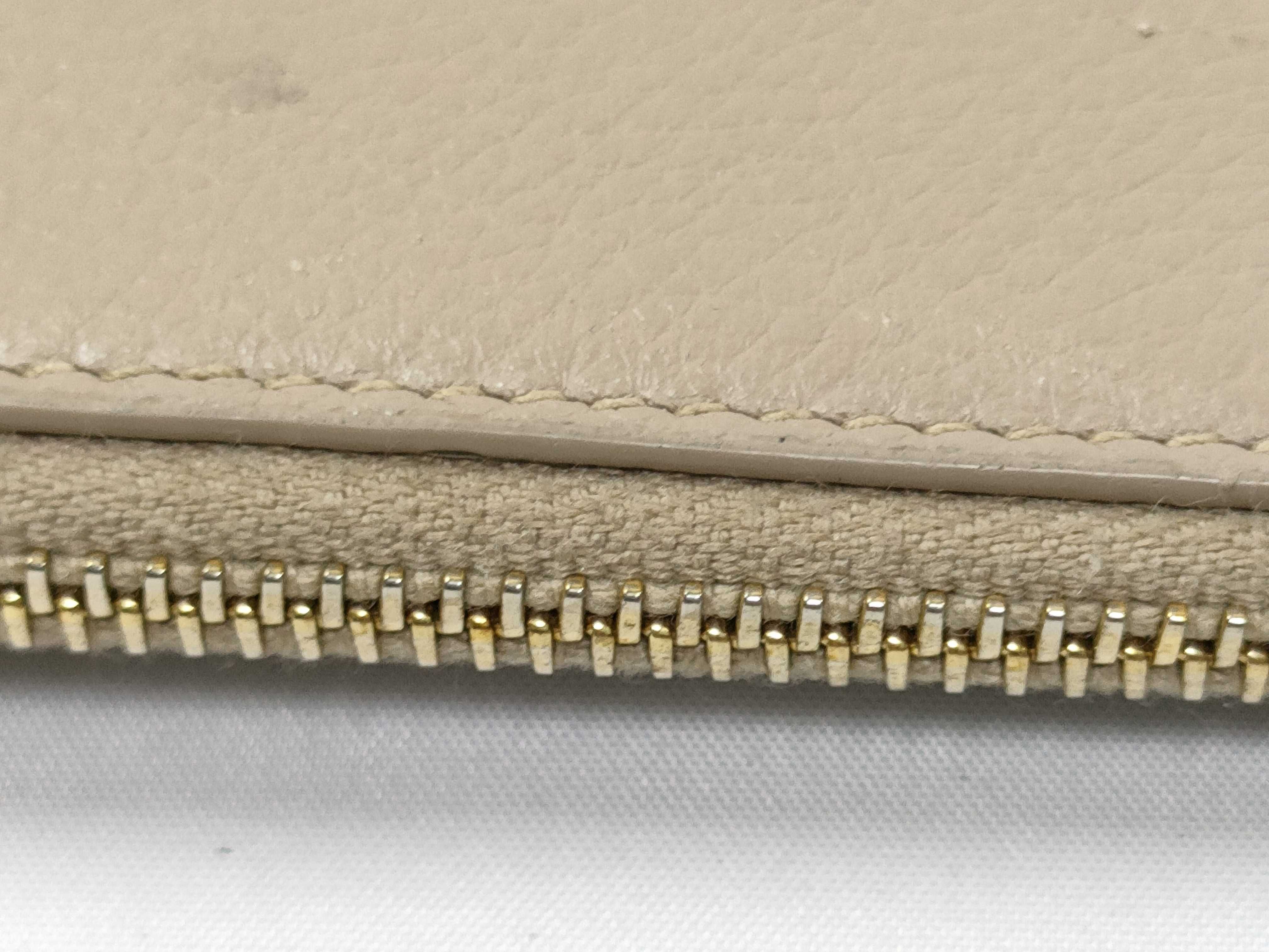 Wallet, Saint Laurent YSL Card Case, Coin Purse, Beige Coin Purse — view 5