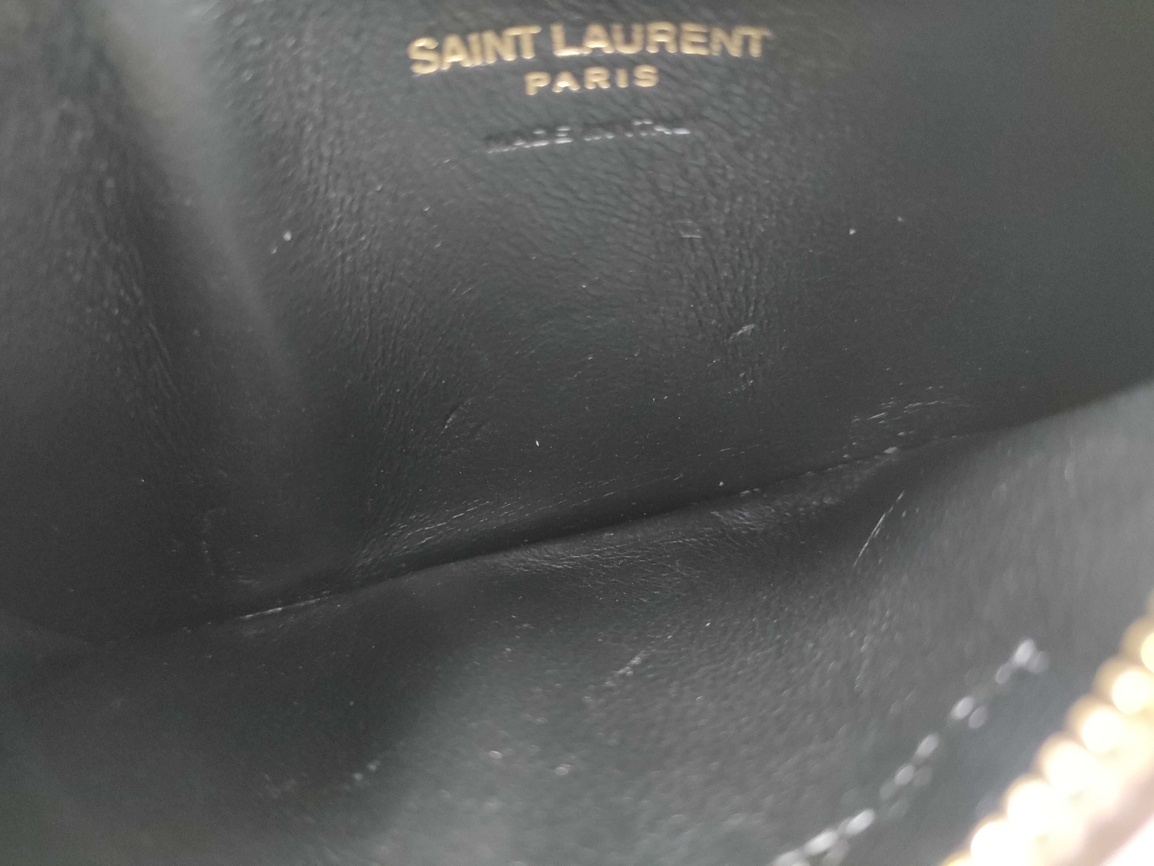 Wallet, Saint Laurent YSL Card Case, Coin Purse, Beige Coin Purse — view 9