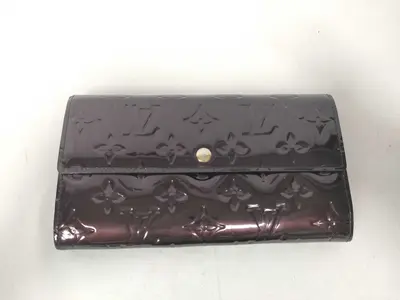 Vernis Monogram Vernis Portefeuille Sarah M93524 Wallet