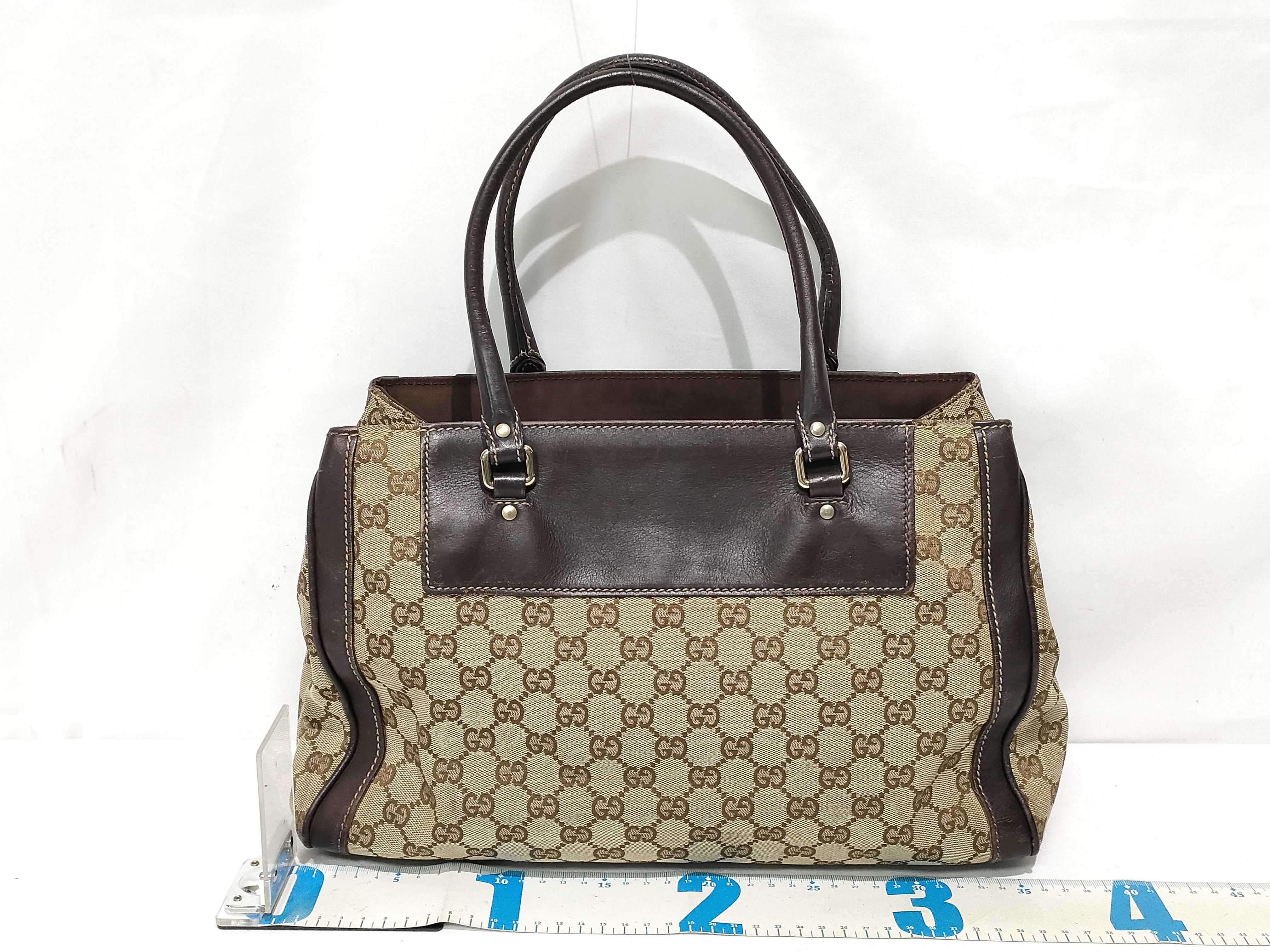 GG Canvas Interlocking Handbag — view 2