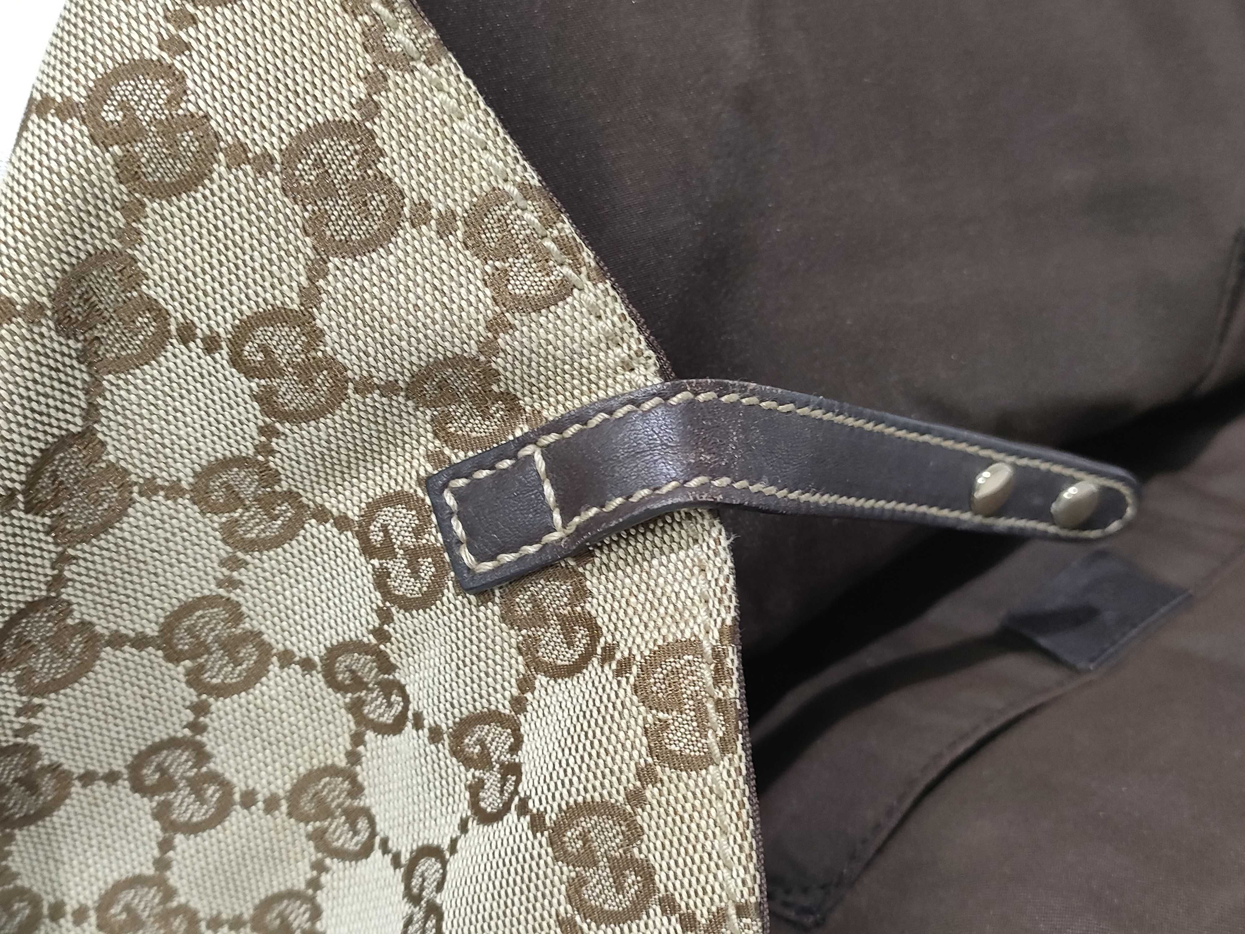 GG Canvas Interlocking Handbag — view 12