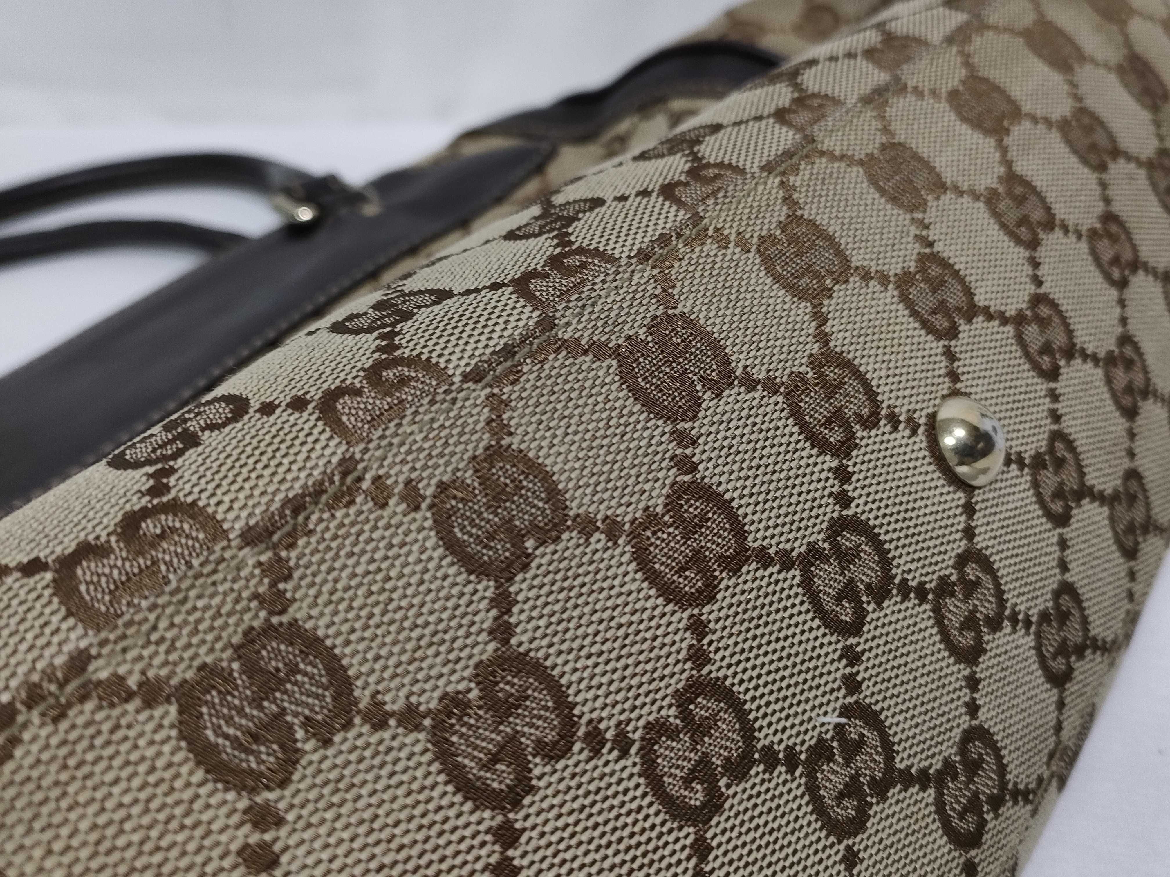 GG Canvas Interlocking Handbag — view 15