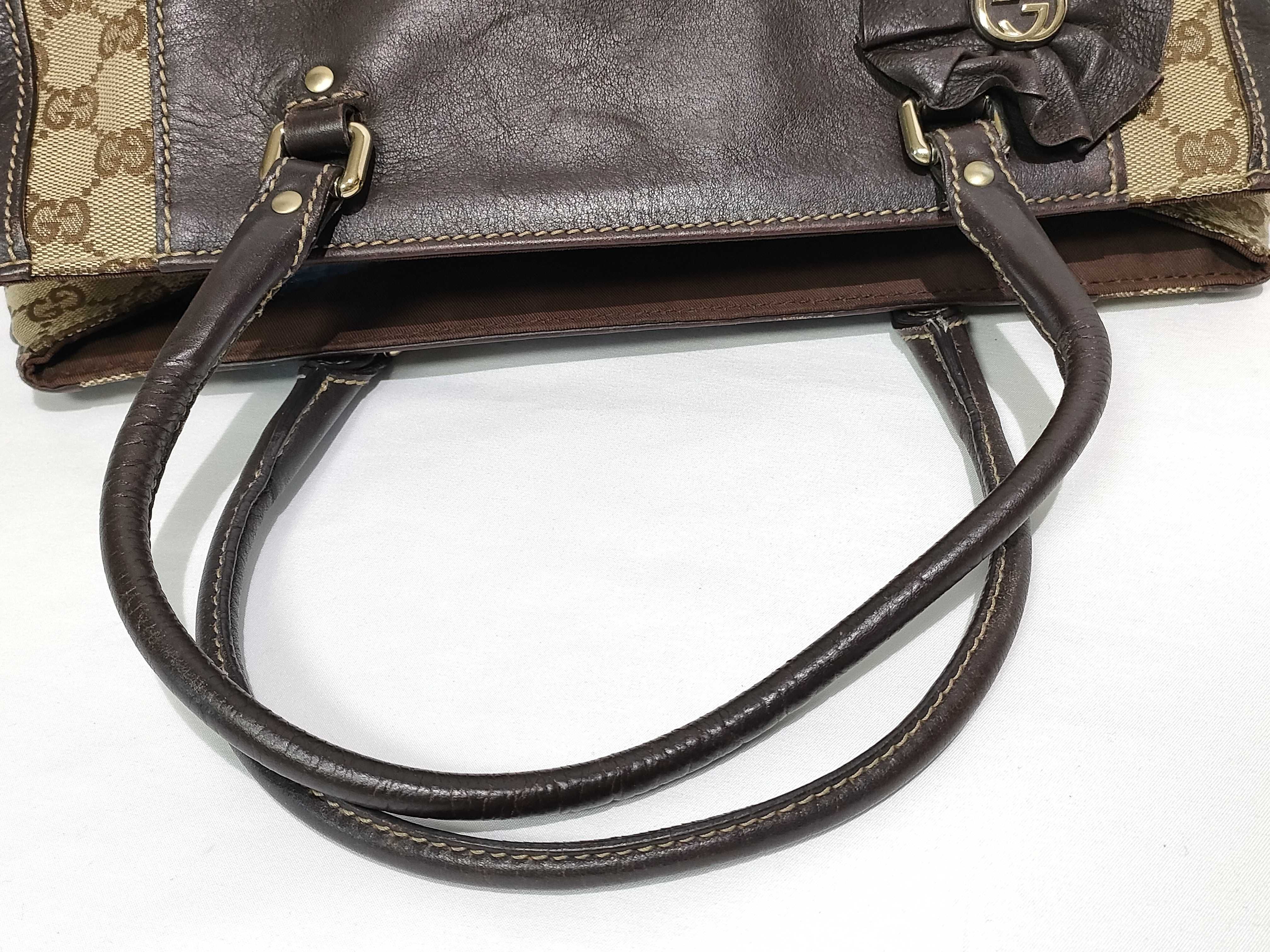 GG Canvas Interlocking Handbag — view 3
