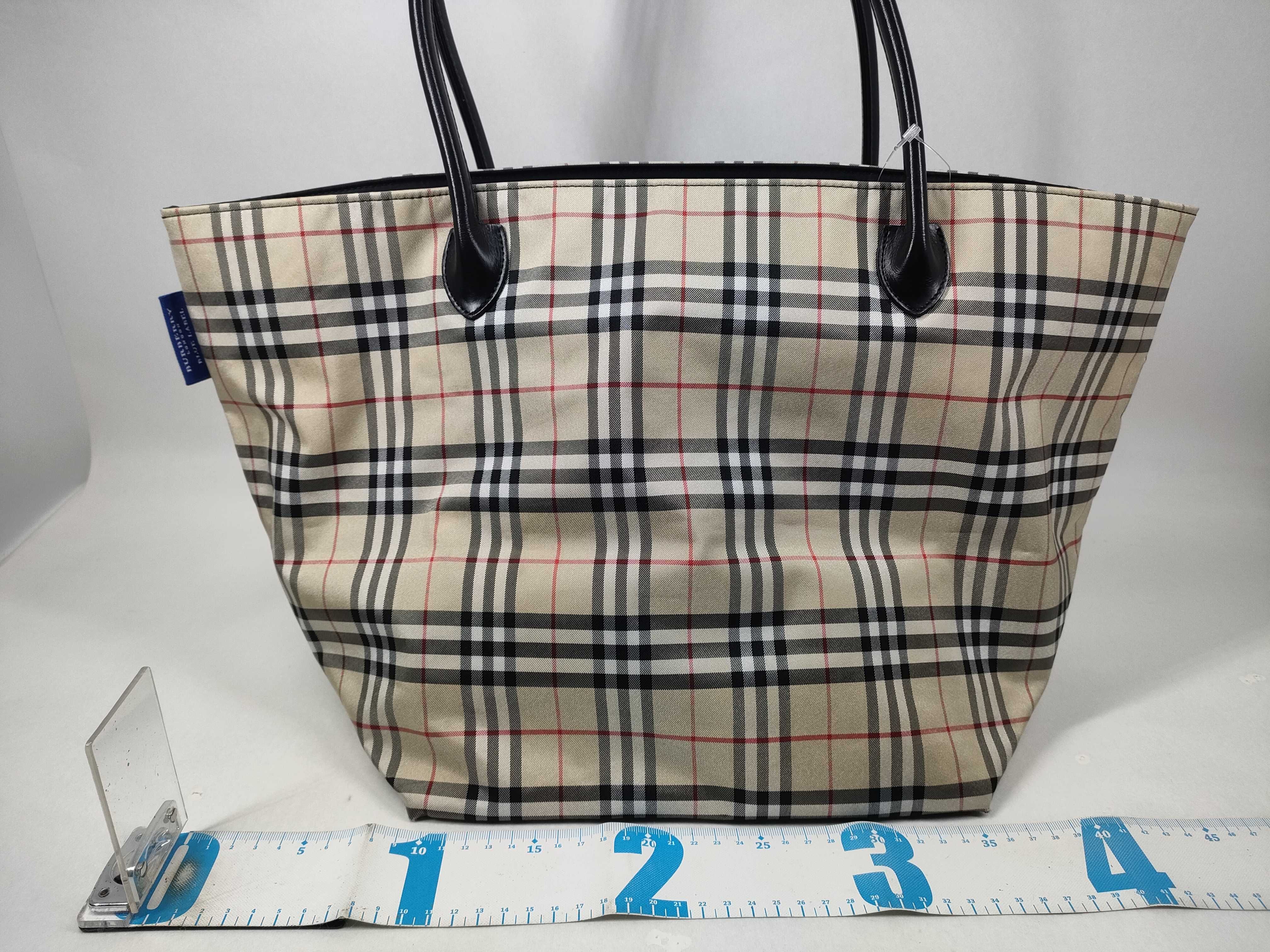 Blue Label Nova Check Handbag Tote Bag — view 2