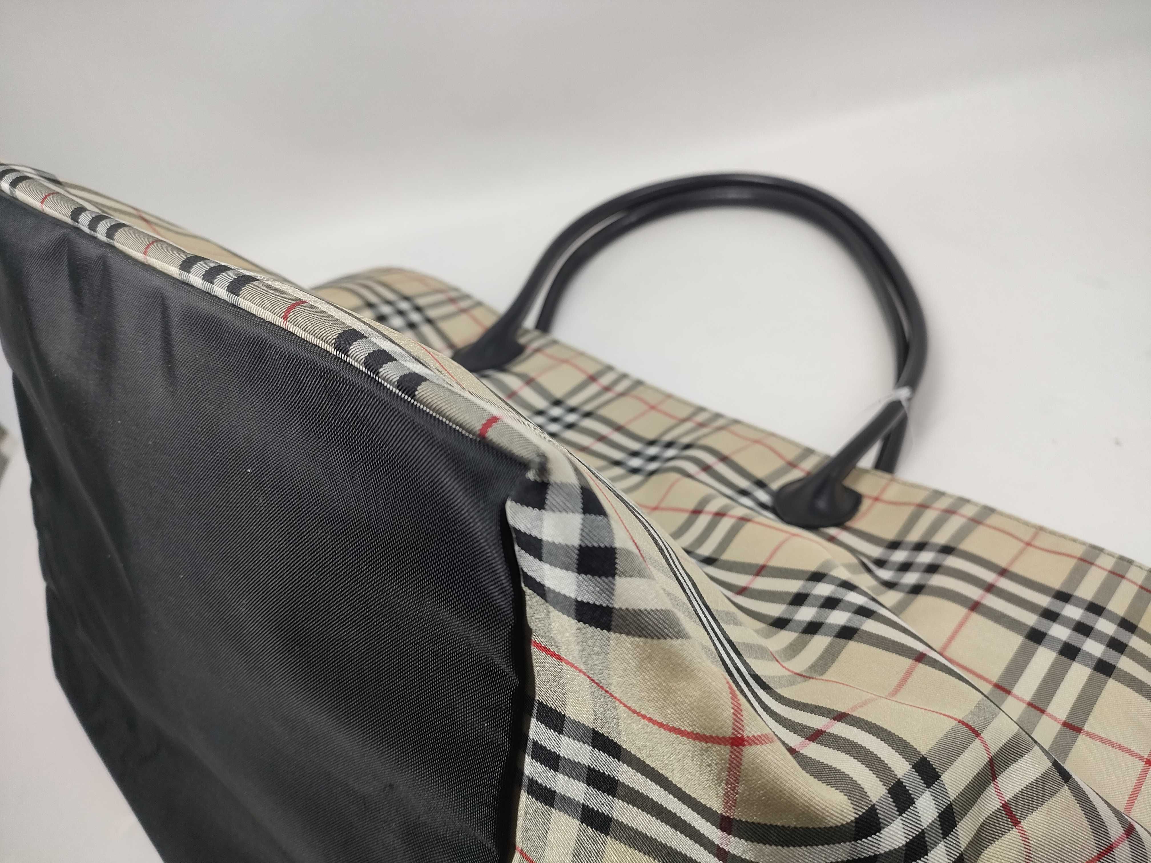 Blue Label Nova Check Handbag Tote Bag — view 7