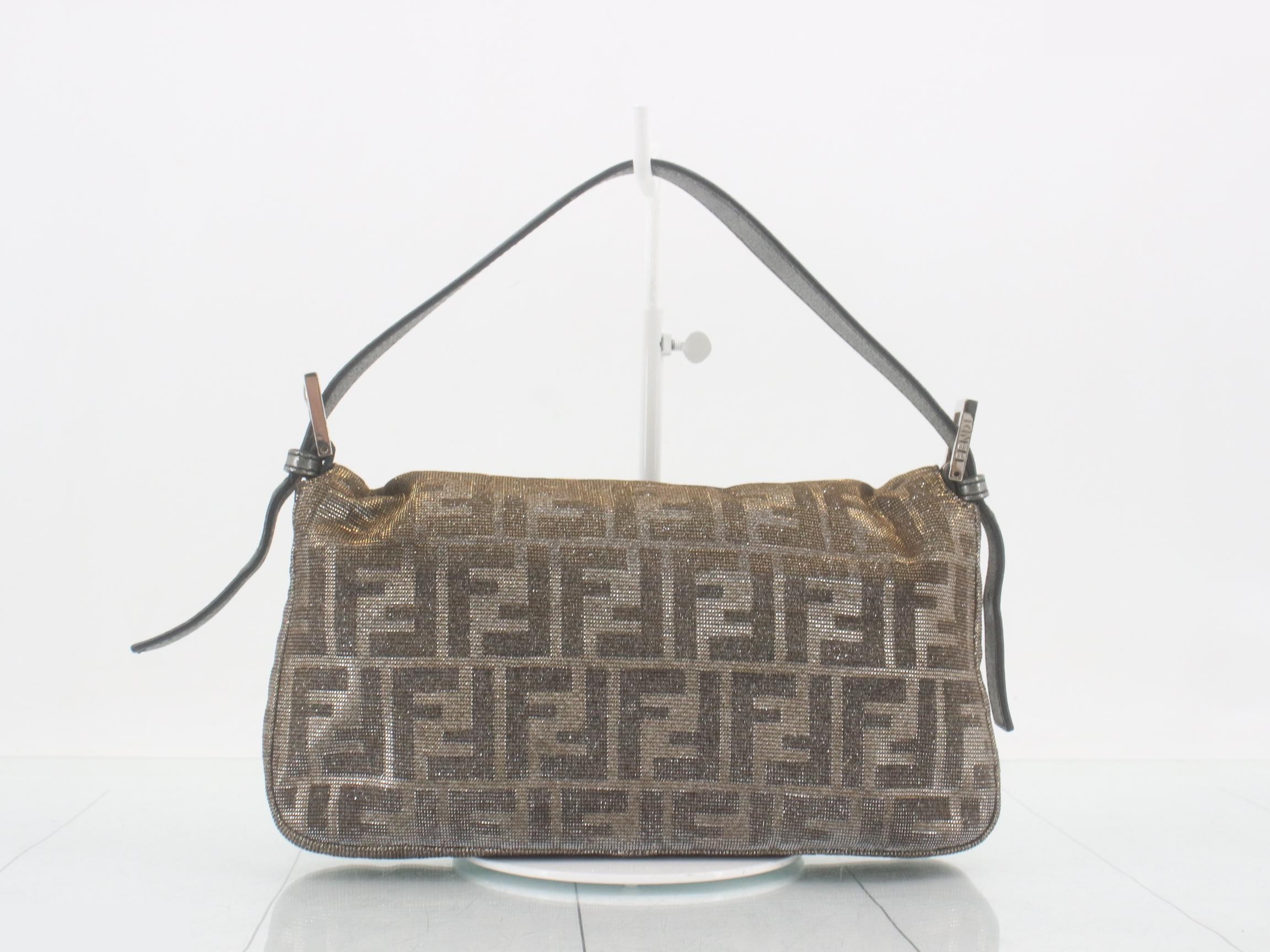 Mamma Baguette Zucca Rhinestone One-Shoulder Bag — view 2