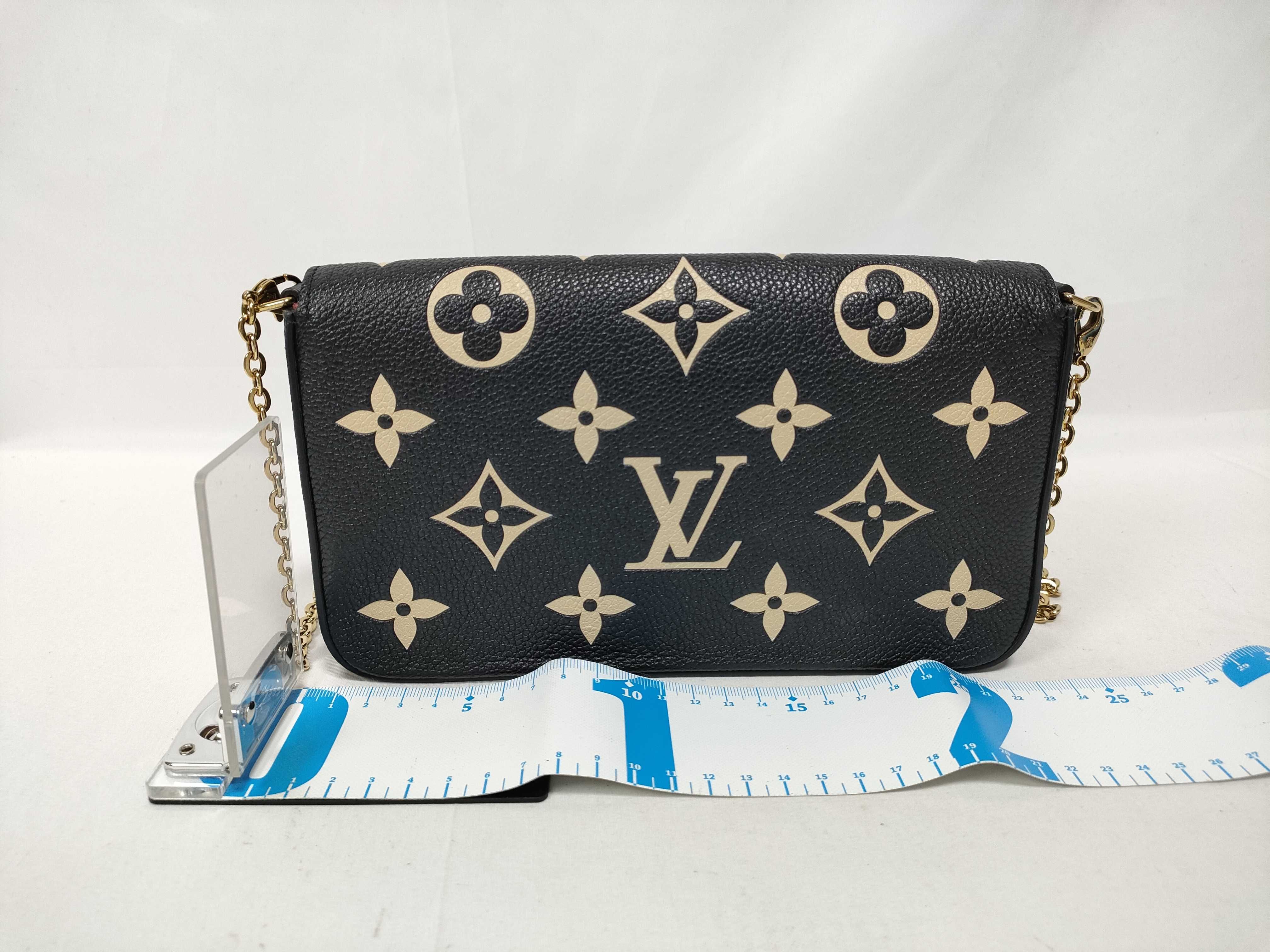 Monogram Empreinte Louis Vuitton M82479 Pochette Felicie IC Tag Chain Wallet Monogram Empreinte Shoulder Bag — view 2