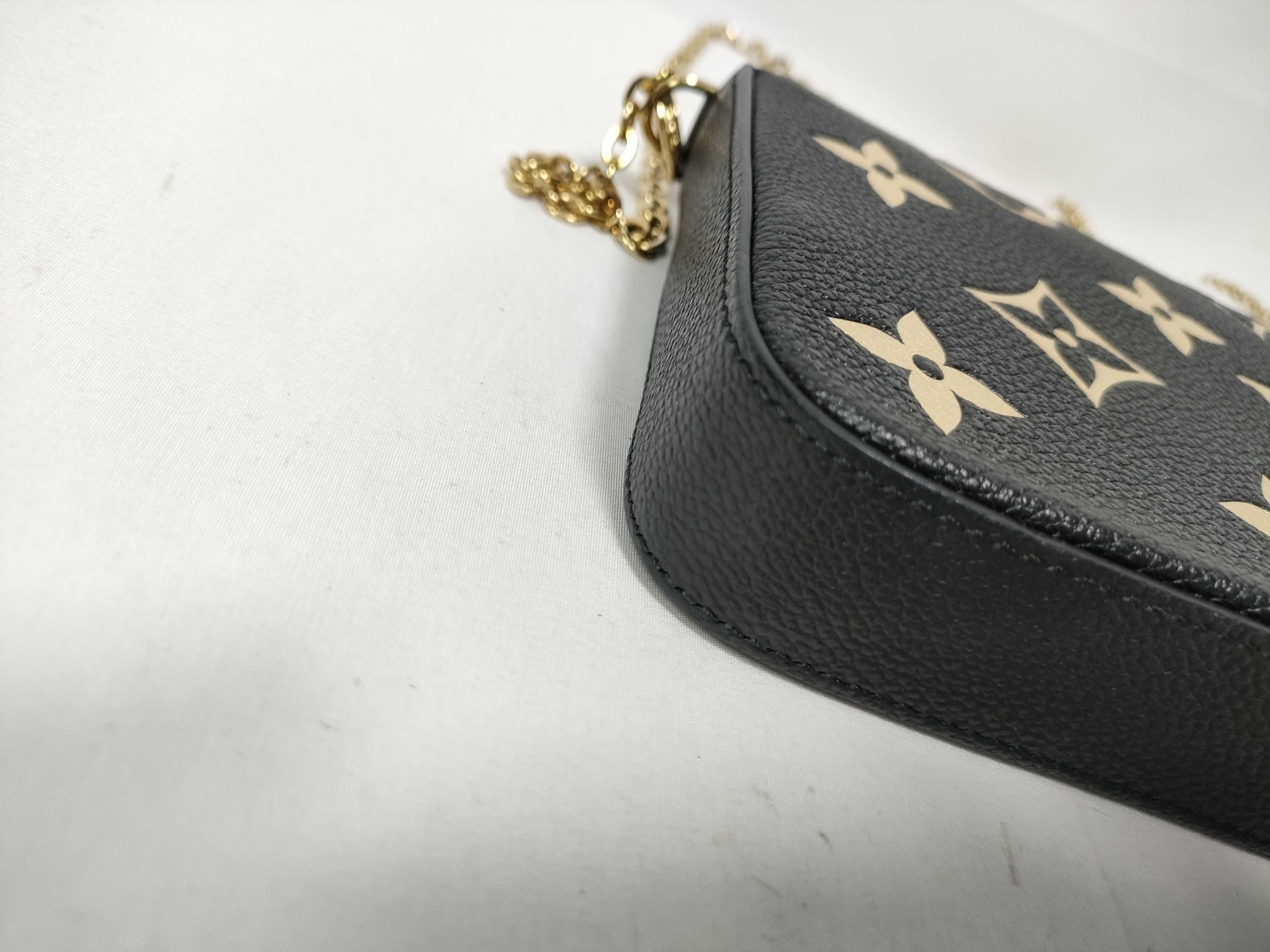 Monogram Empreinte Louis Vuitton M82479 Pochette Felicie IC Tag Chain Wallet Monogram Empreinte Shoulder Bag — view 5