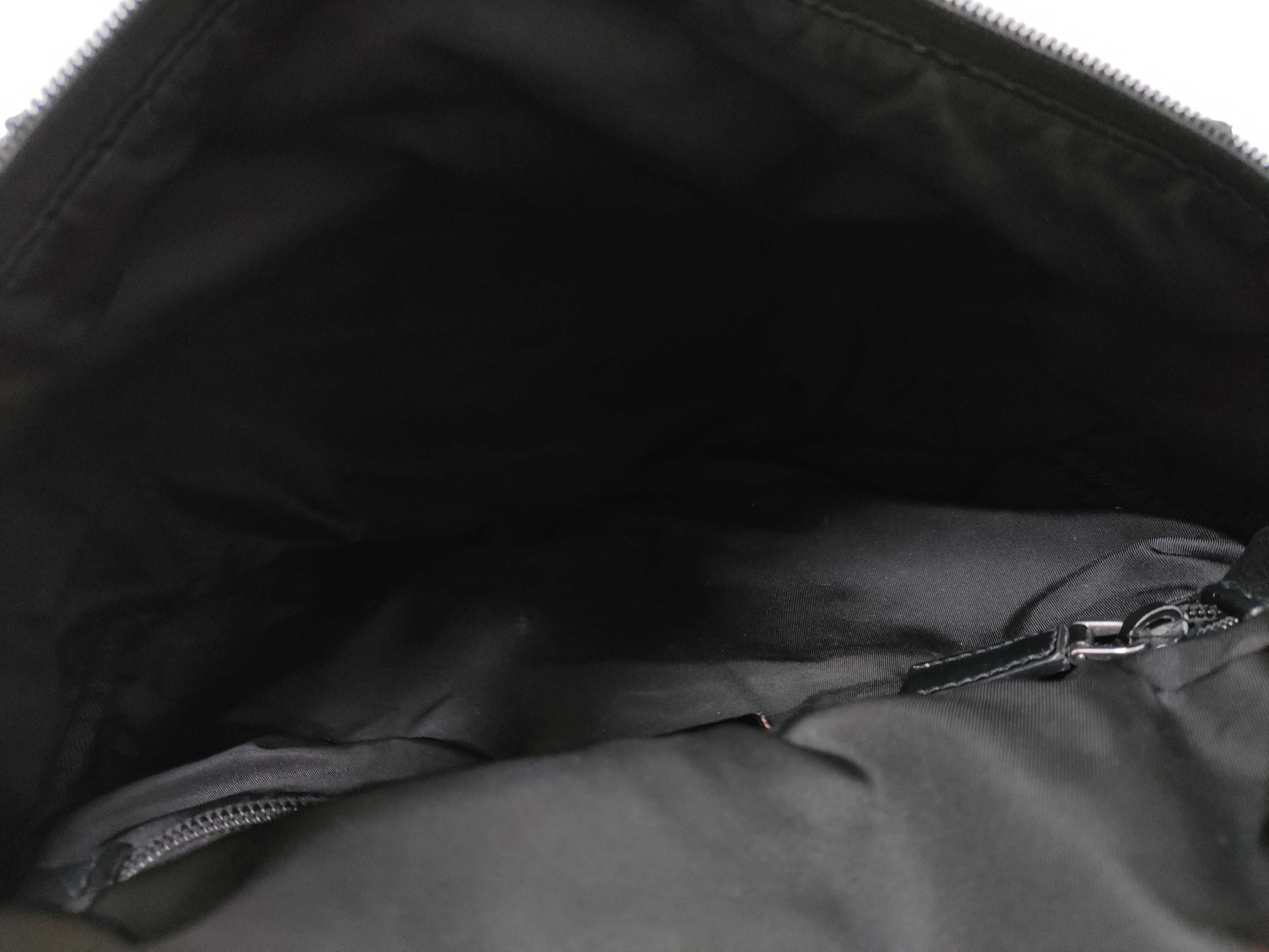 Nylon Prada Re-Nylon Nylon Leather Black 2VD062 Shoulder Bag — view 11