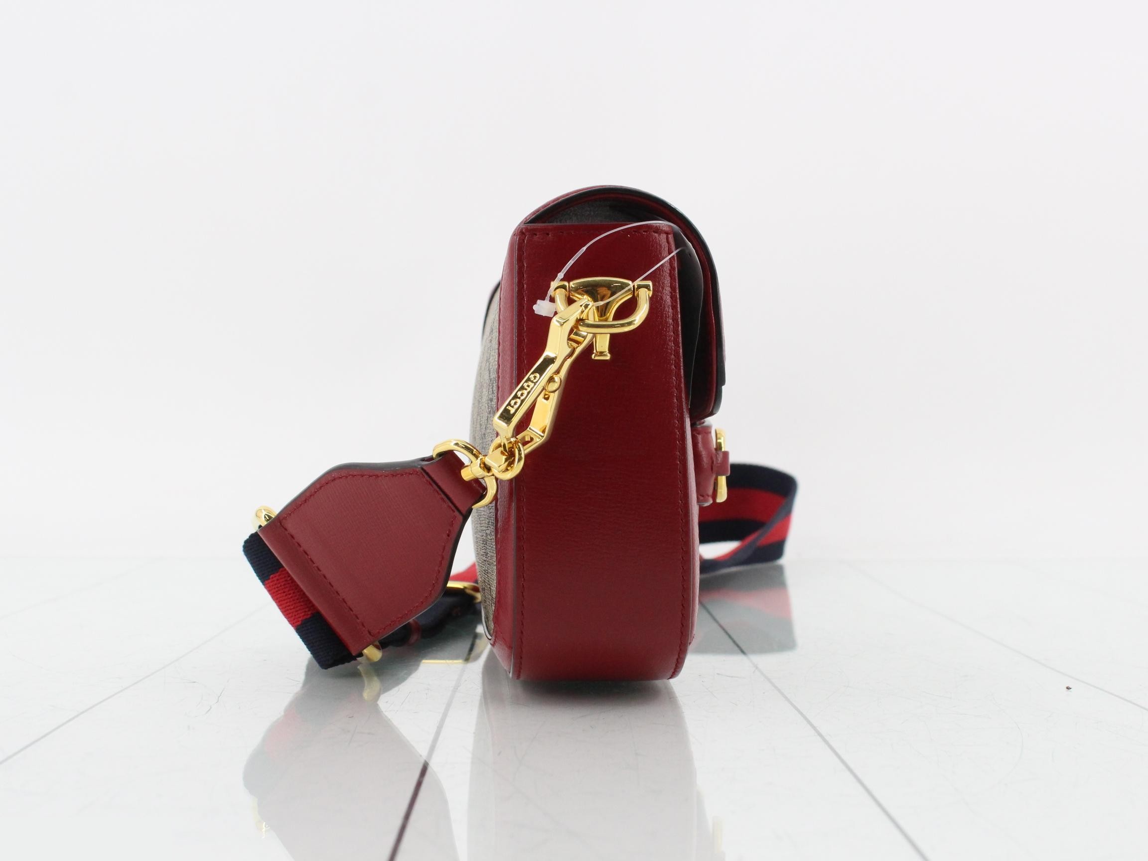 GG Supreme Horsebit 1955 Leather Shoulder Bag — view 4