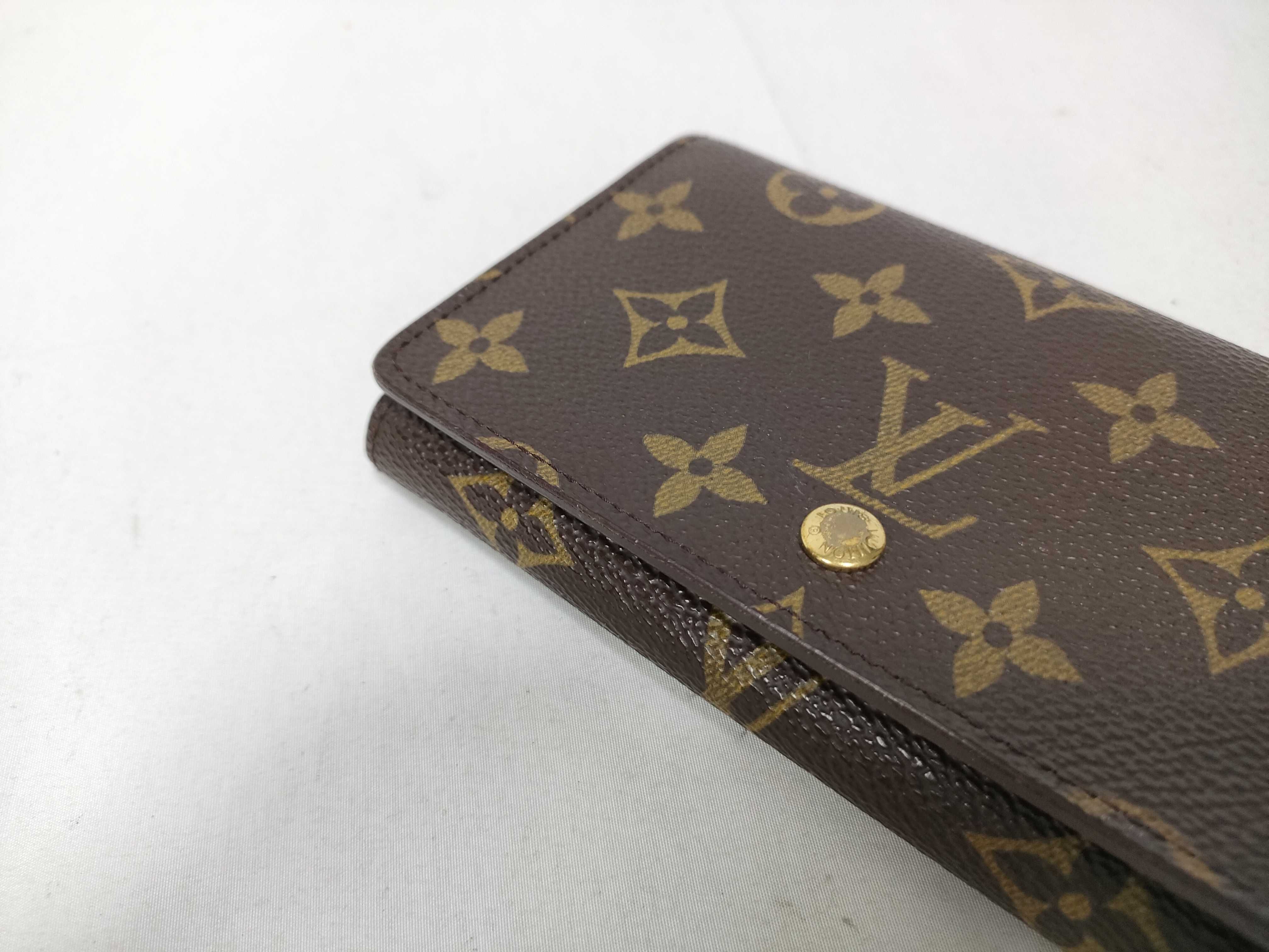 Monogram LOUIS VUITTON Monogram Portefeuille Long Wallet — view 4