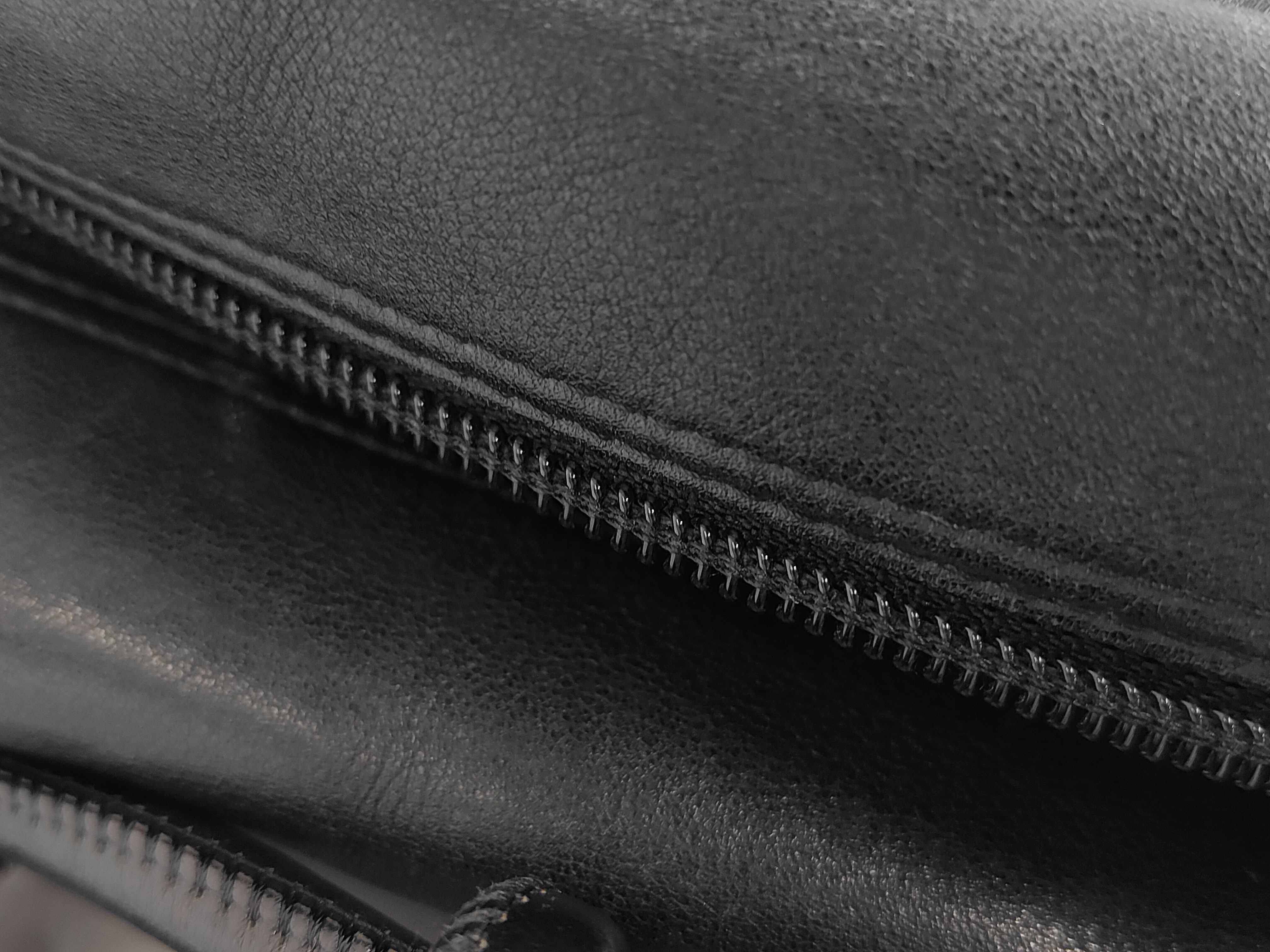 Cambon Line Shoulder Bag Bowling Bag Black Serial Seal Handbag — view 13