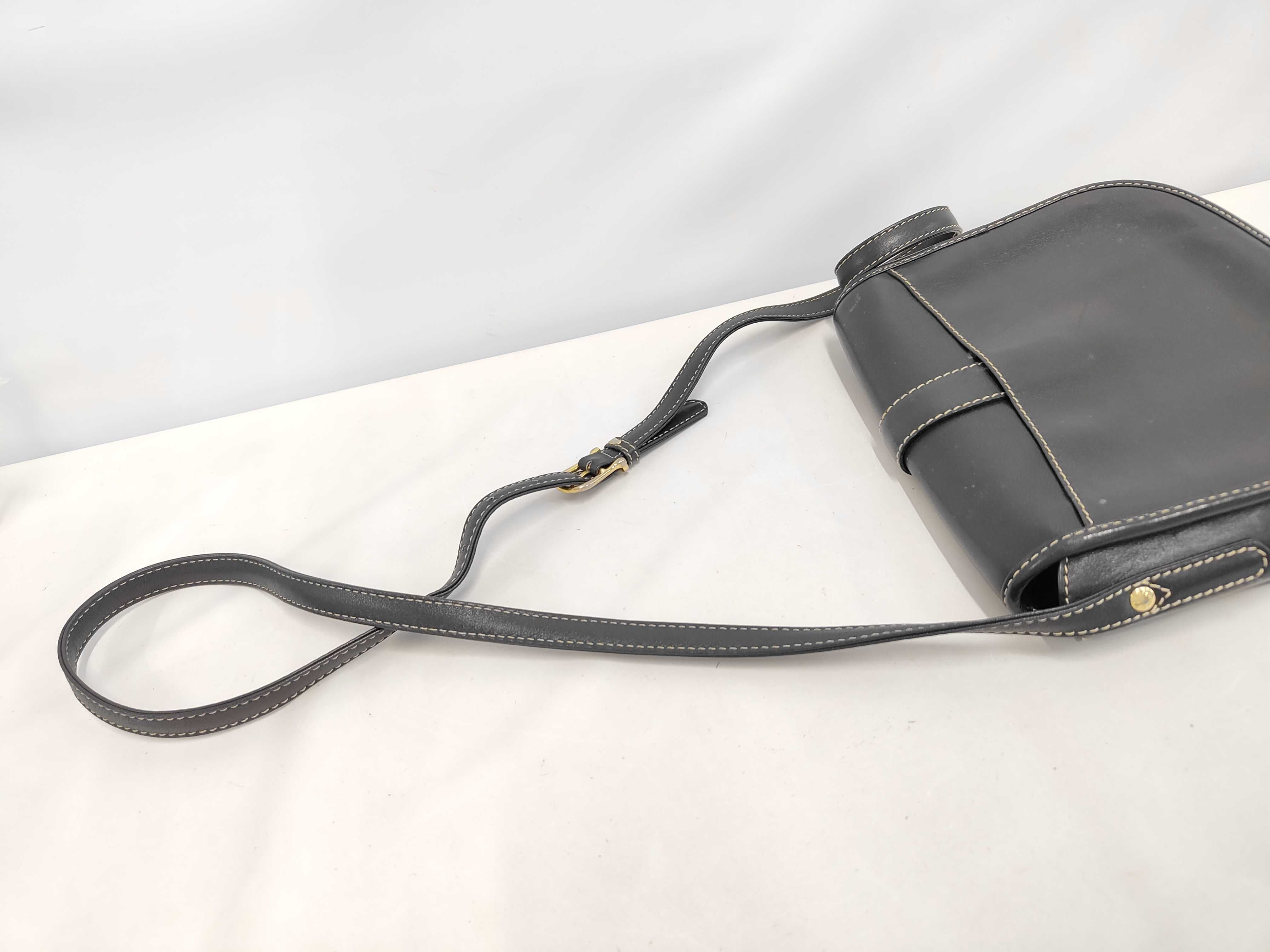 Vintage Leather Shoulder Bag — view 5