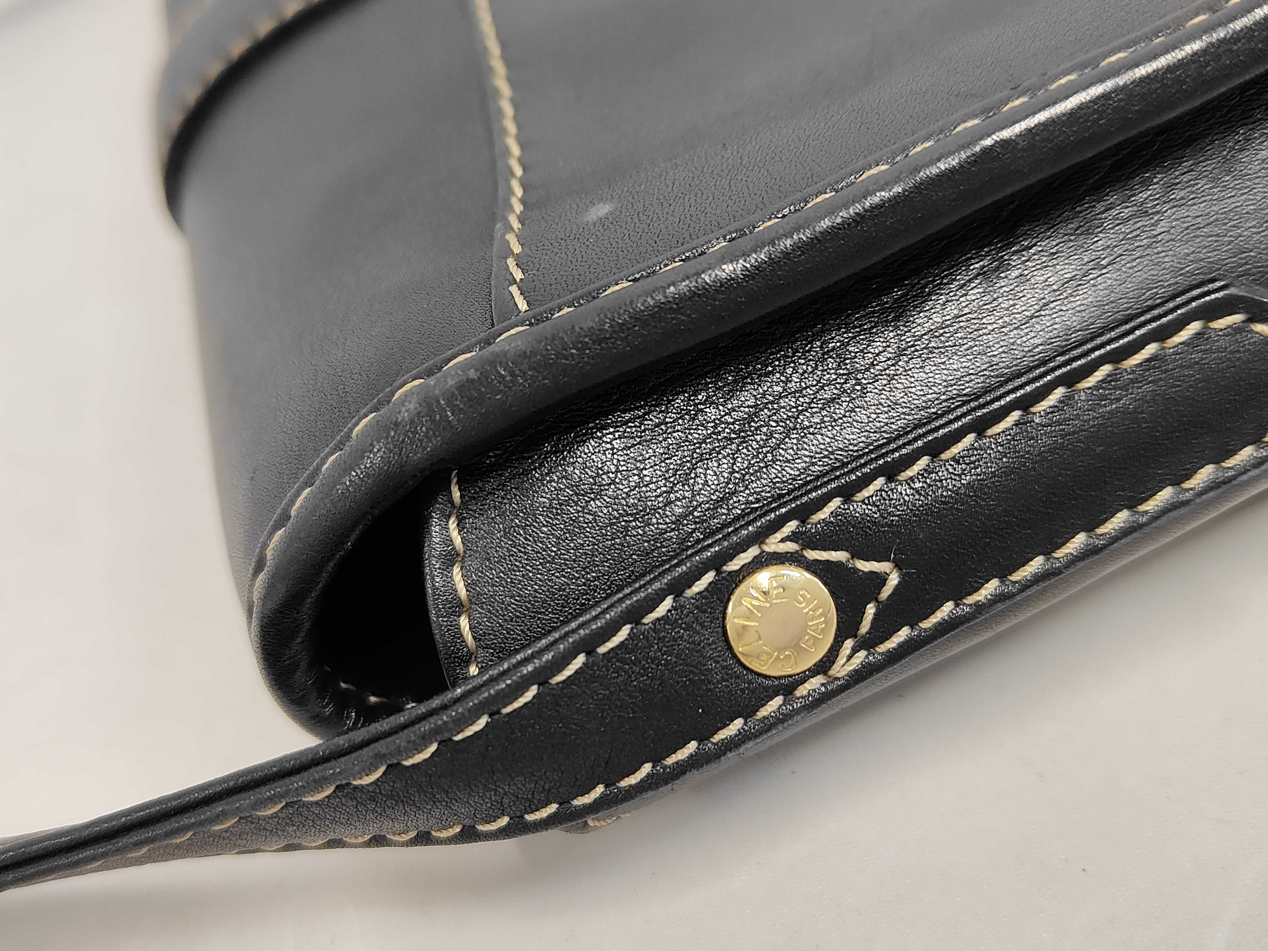 Vintage Leather Shoulder Bag — view 6