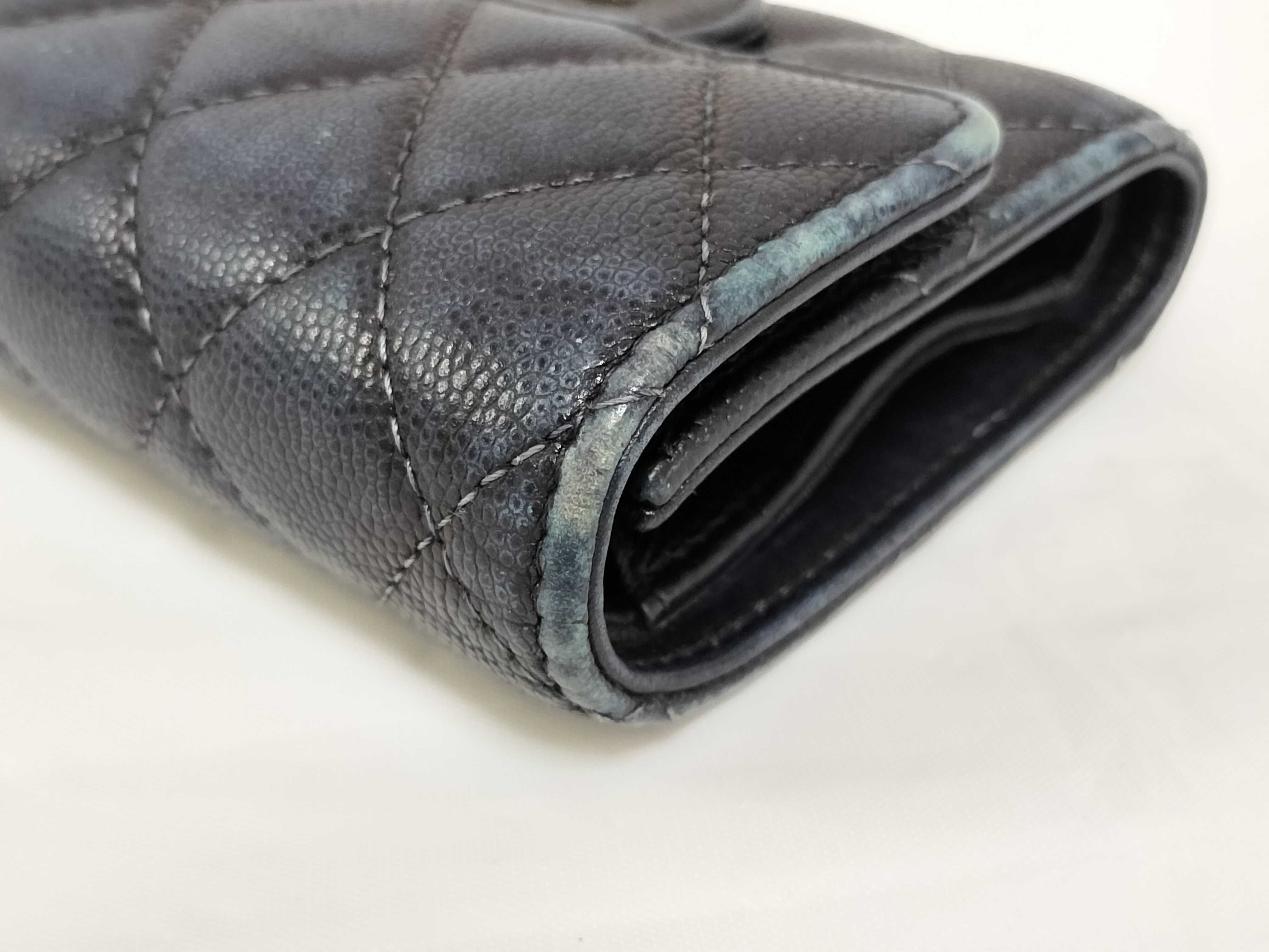 Caviar Skin Matelassé Wallet — view 4
